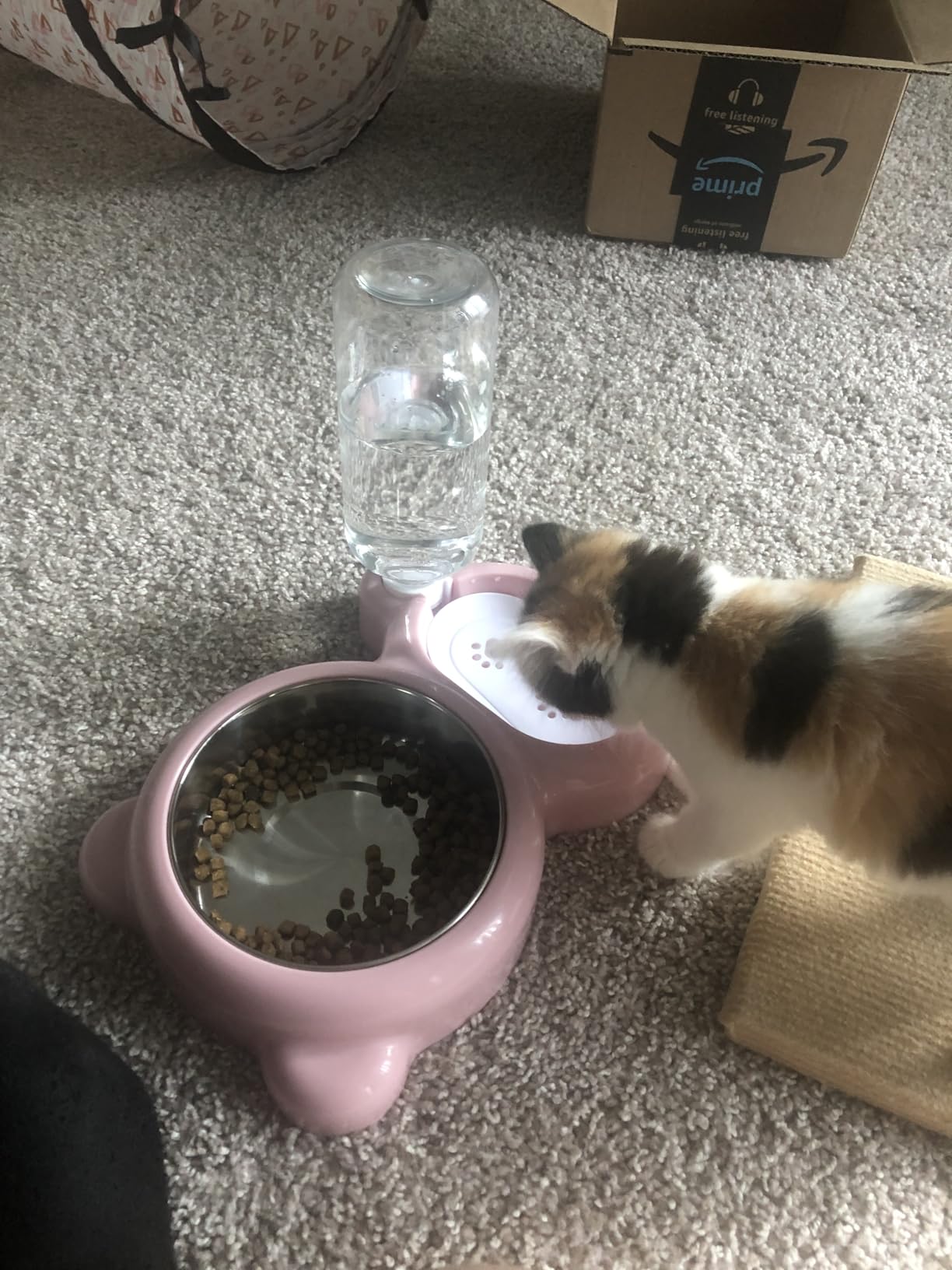Blue Buffalo Tastefuls Chicken & Brown Rice Recipe Dry Indoor Cat Food for Adult Cats, Real Chicken First, Deliciously Healthy Natural Cat Food, Supports Digestive Care and Coat Health, 3 lbs. customer photo 1