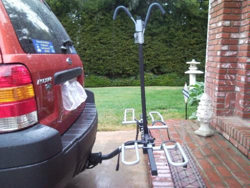 Swagman XTC2 Hitch Mount Bike Rack - 2-Bike Platform Carrier with Ratcheting Hook System customer photo 1