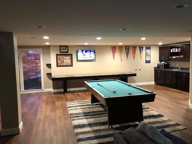 Playcraft Woodbridge Shuffleboard Table with Storage Cabinet (Made in USA) customer photo 2