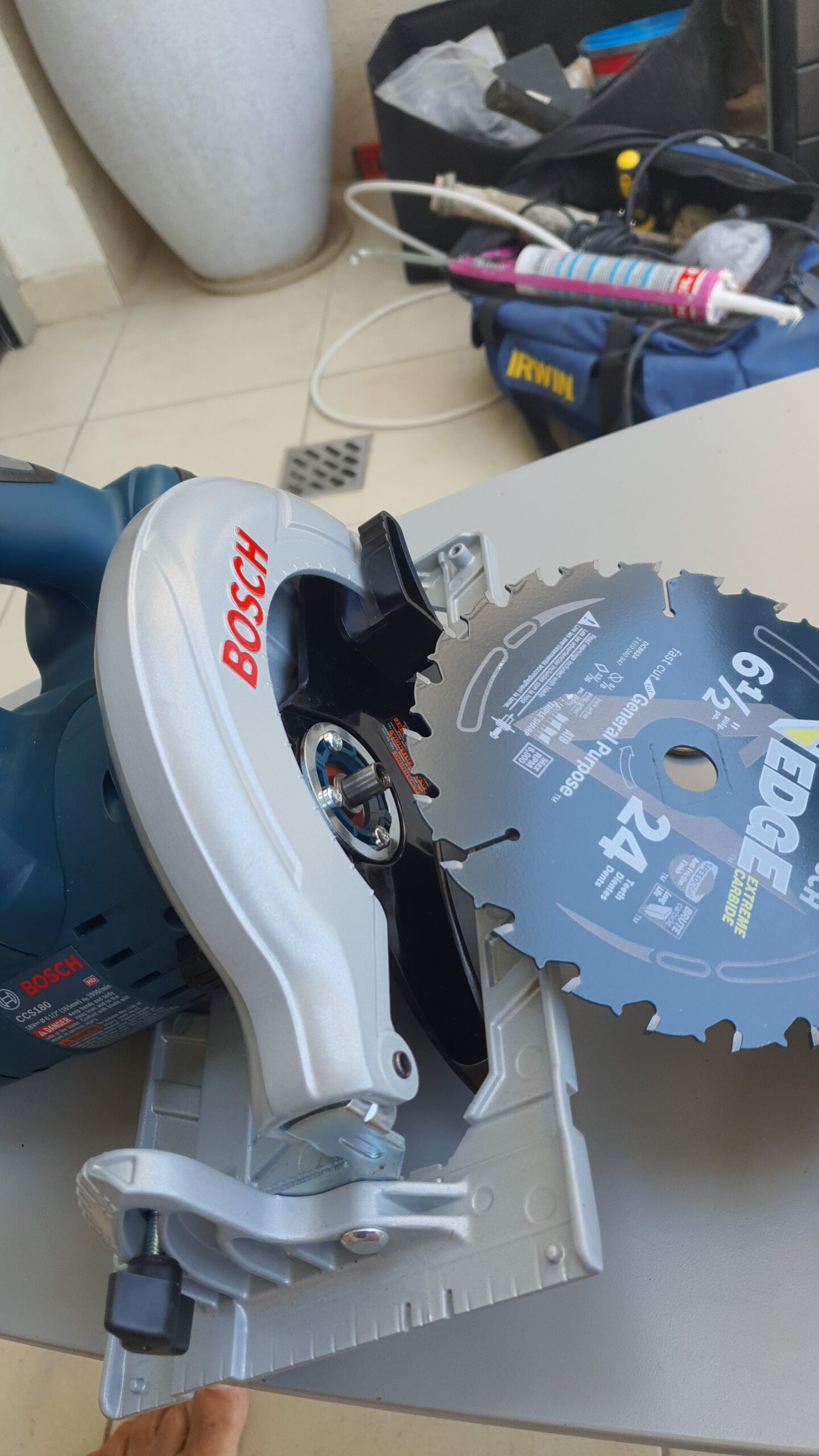 BOSCH CCS180B 18V 6-1/2 In. Blade Left Circular Saw (Bare Tool) customer photo 1