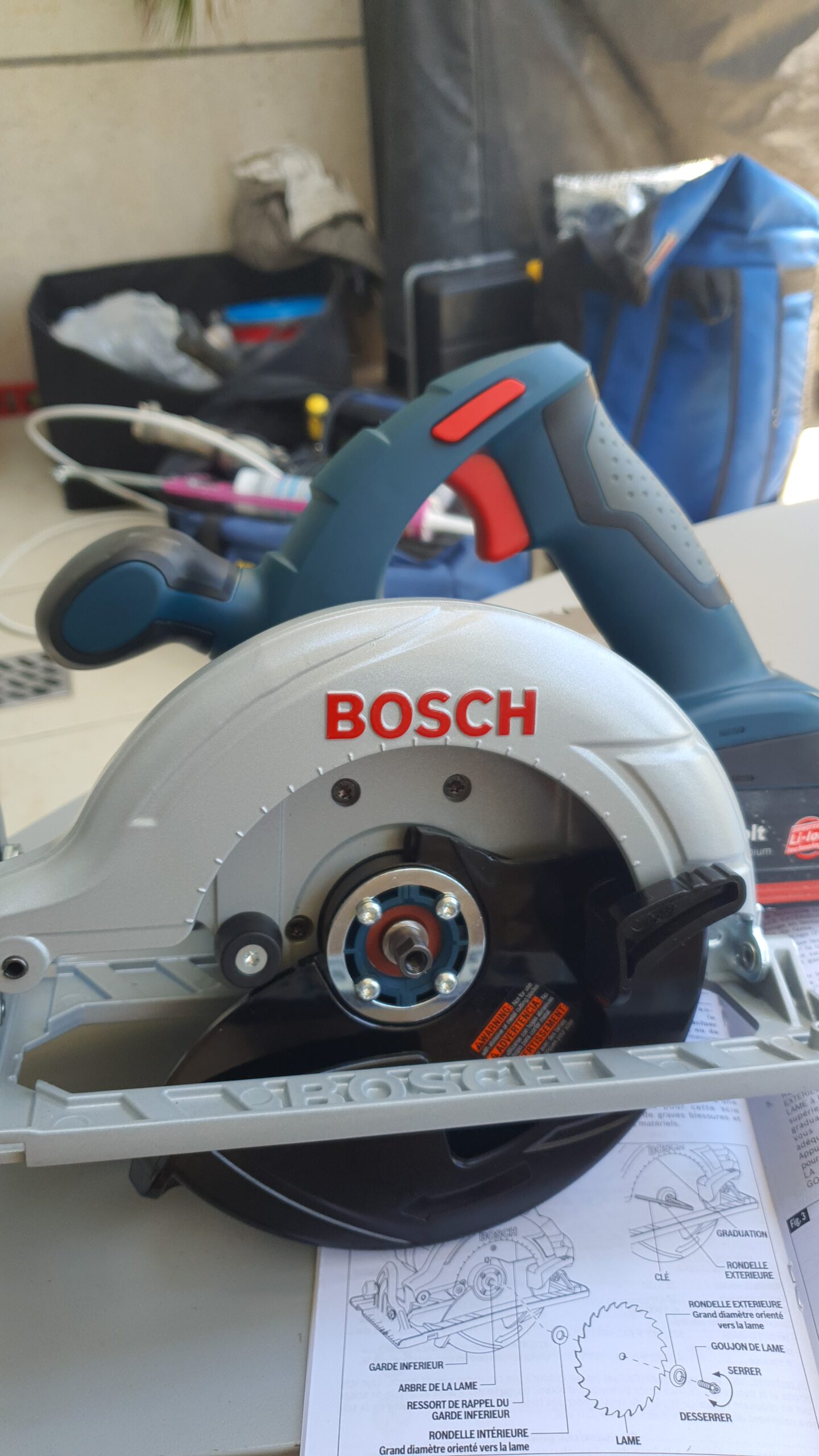 BOSCH CCS180B 18V 6-1/2 In. Blade Left Circular Saw (Bare Tool) customer photo 2