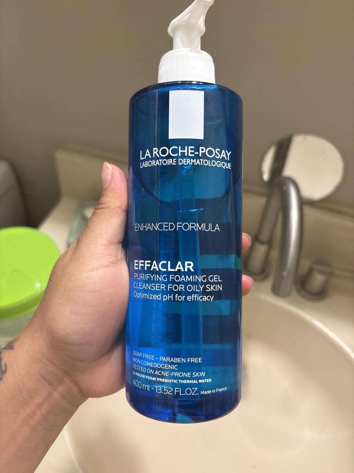 La Roche-Posay Effaclar Purifying Foaming Gel Cleanser for Oily Skin, With Zinc Pidolate To Remove Excess Oil, Alcohol Free & Oil Free, Face Wash For Oily Skin customer photo 2