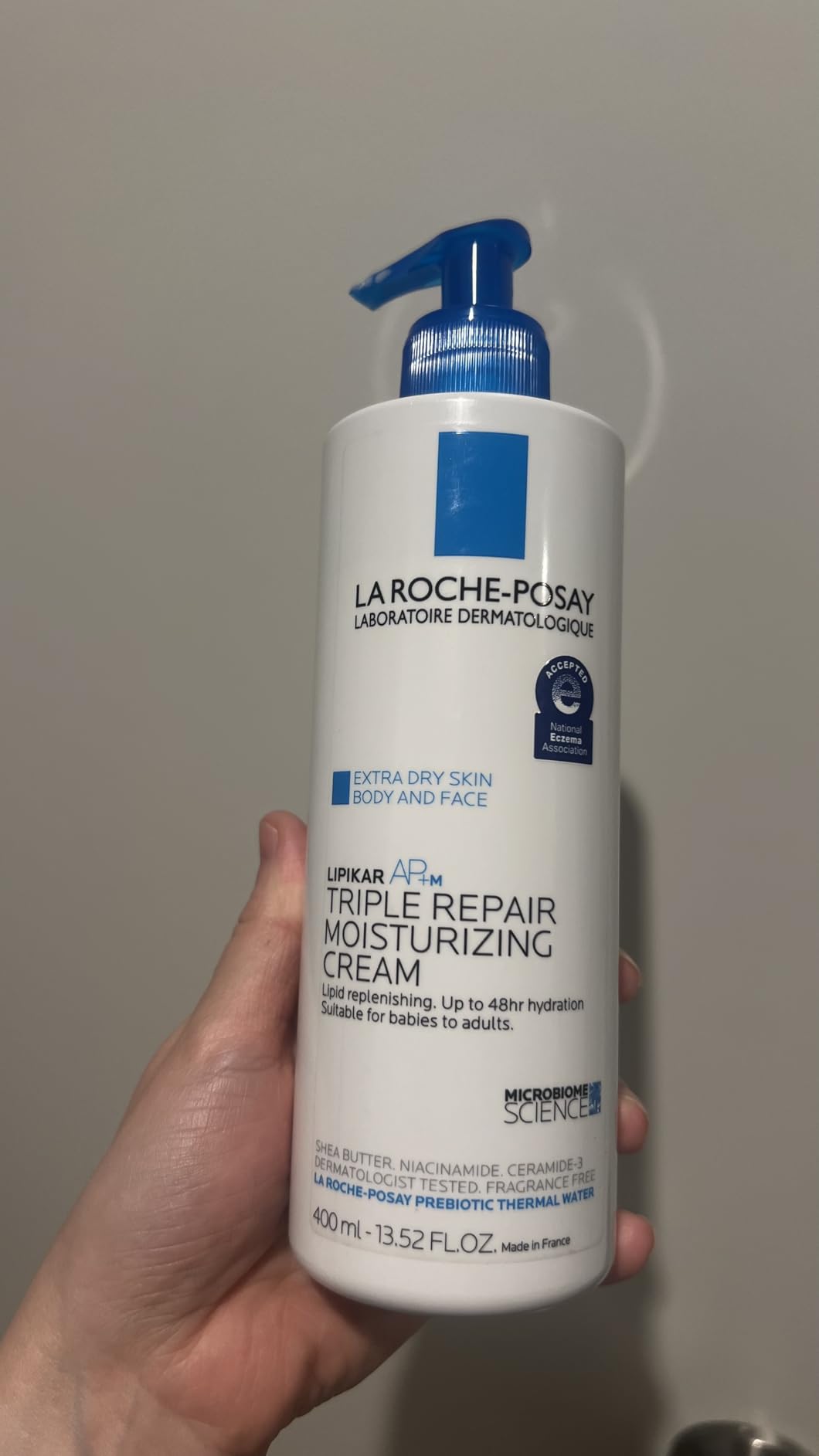 La Roche-Posay Lipikar AP+MAX Triple Repair Moisturizing Body Cream | Face & Body Lotion for Dry Skin with Shea Butter & Niacinamide customer photo 1