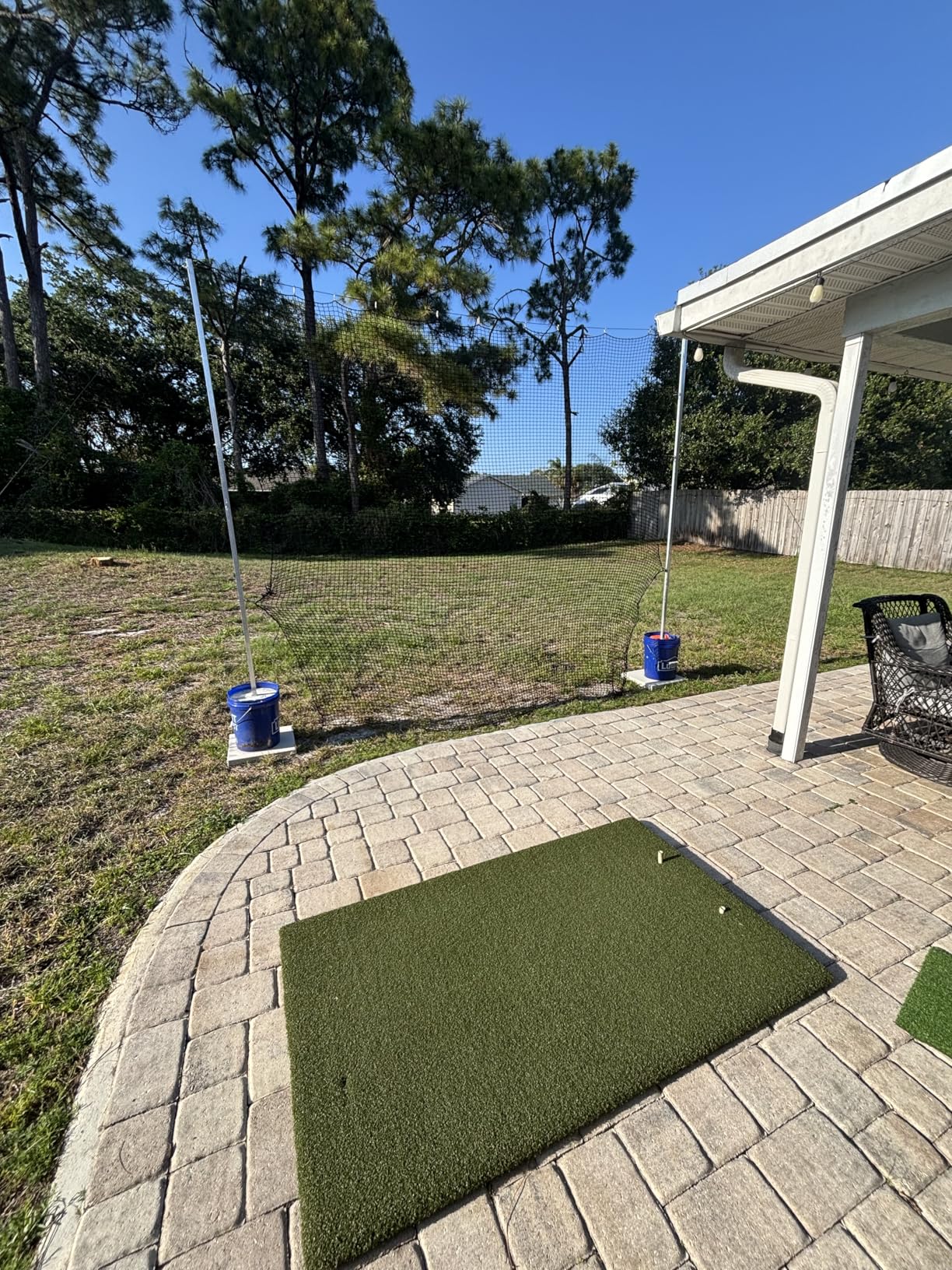Real Feel Golf Mats The Original Country Club Elite 3'x5' Heavy Duty Commercial Practice Mat. The First Golf Mat that Takes A Real Tee and Lets You Swing Down Through, Simulator, Indoor/Outdoor customer photo 2