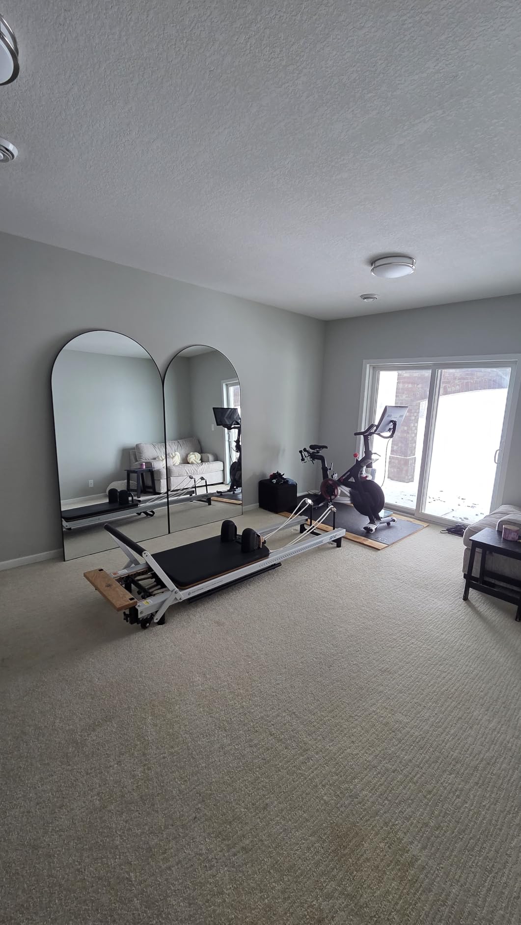 Merrithew at Home SPX Reformer Package with Reformer Box, Footstrap, Padded Platform Extender and Metal Roll-up Pole - Pilates Workouts at Home customer photo 1
