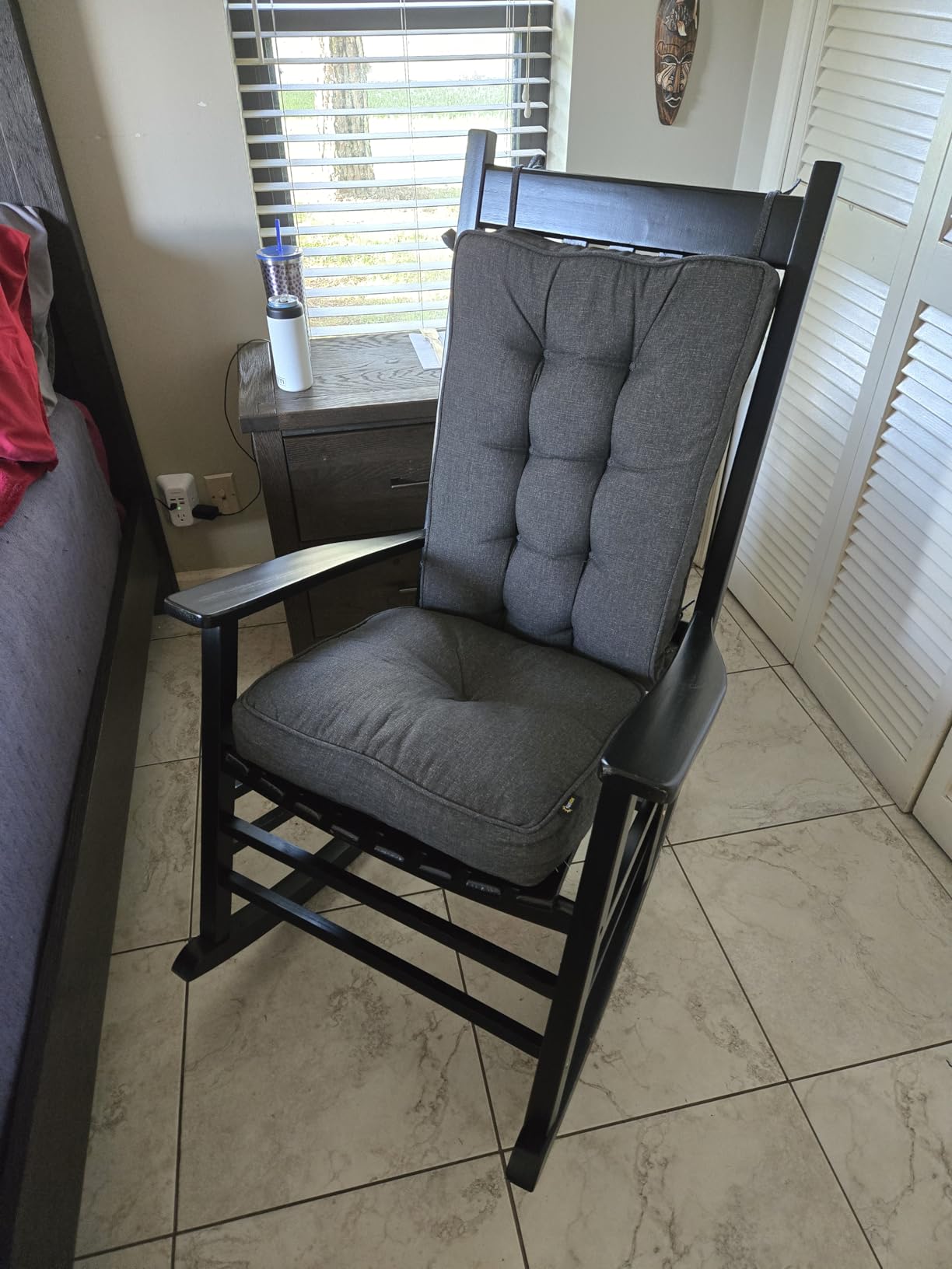 Shine Company Vermont Porch Rocker - Oak customer photo 1