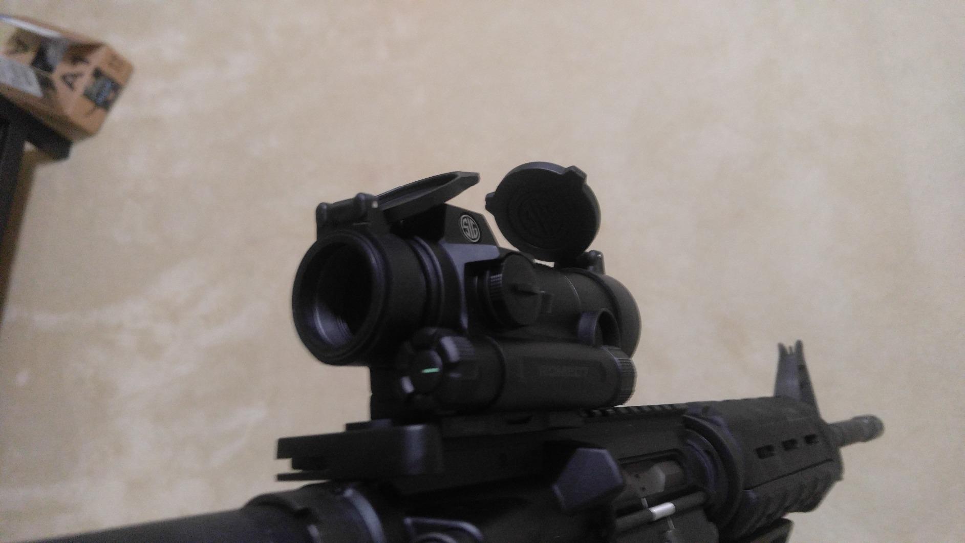Sig Sauer ROMEO7 1x30mm Closed Full Size 2 MOA Red Dot Sight customer photo 1