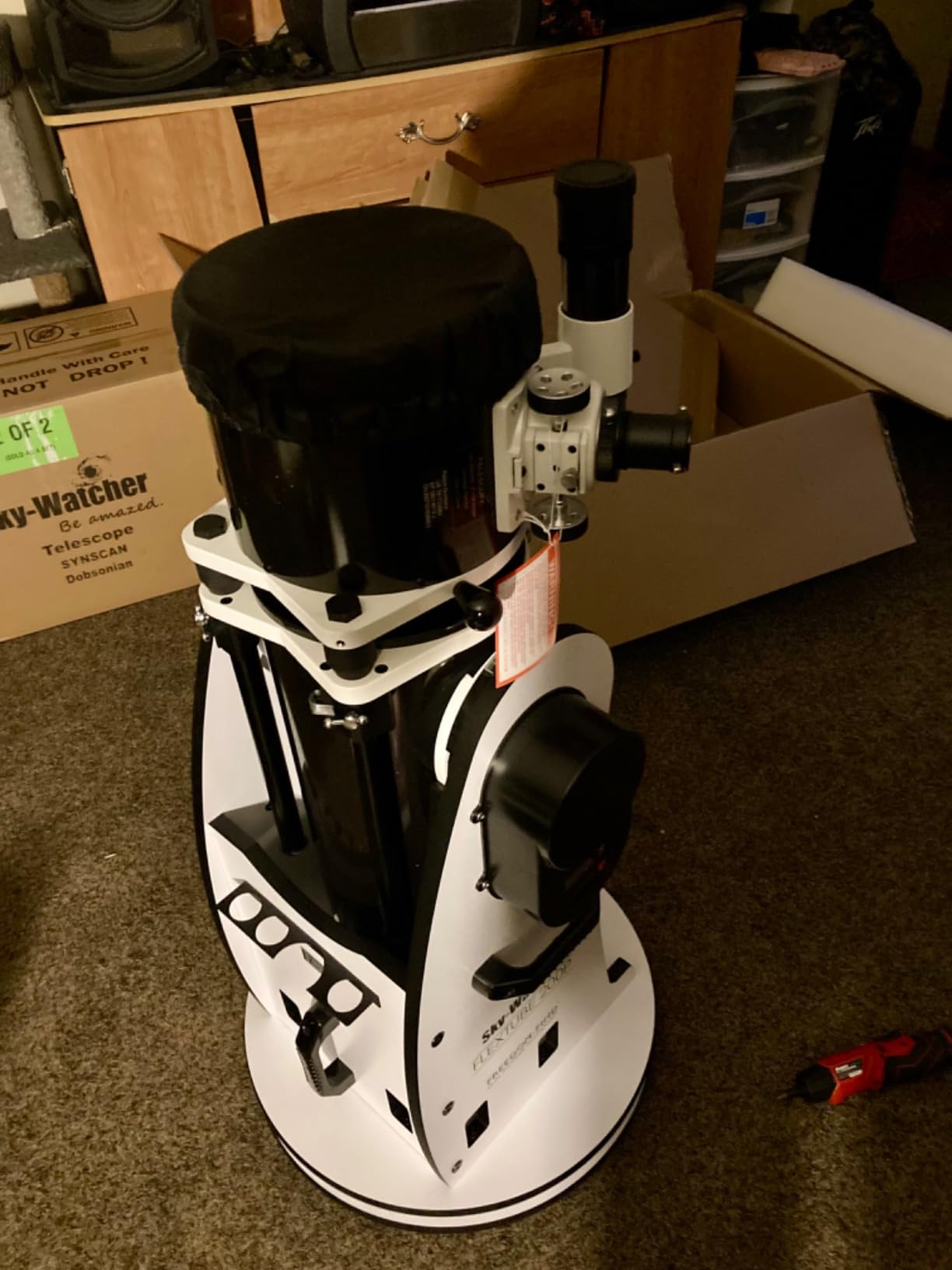 Sky-Watcher Flextube 250 SynScan Dobsonian 10-inch Collapsible Computerized GoTo Large Aperture Telescope customer photo 2