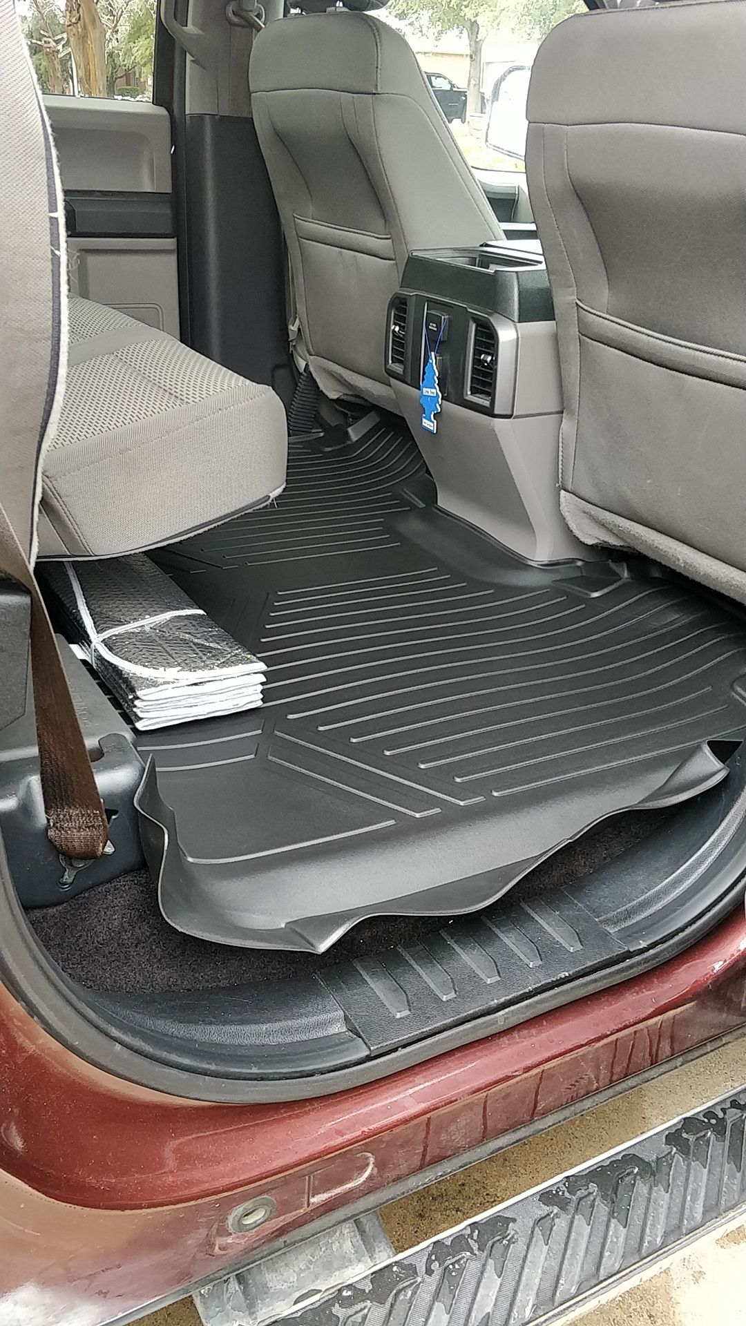 MAXLINER Custom Fit Floor Mats 2 Row Liner Set Compatible with 2015-2025 Ford F-150 customer photo 1