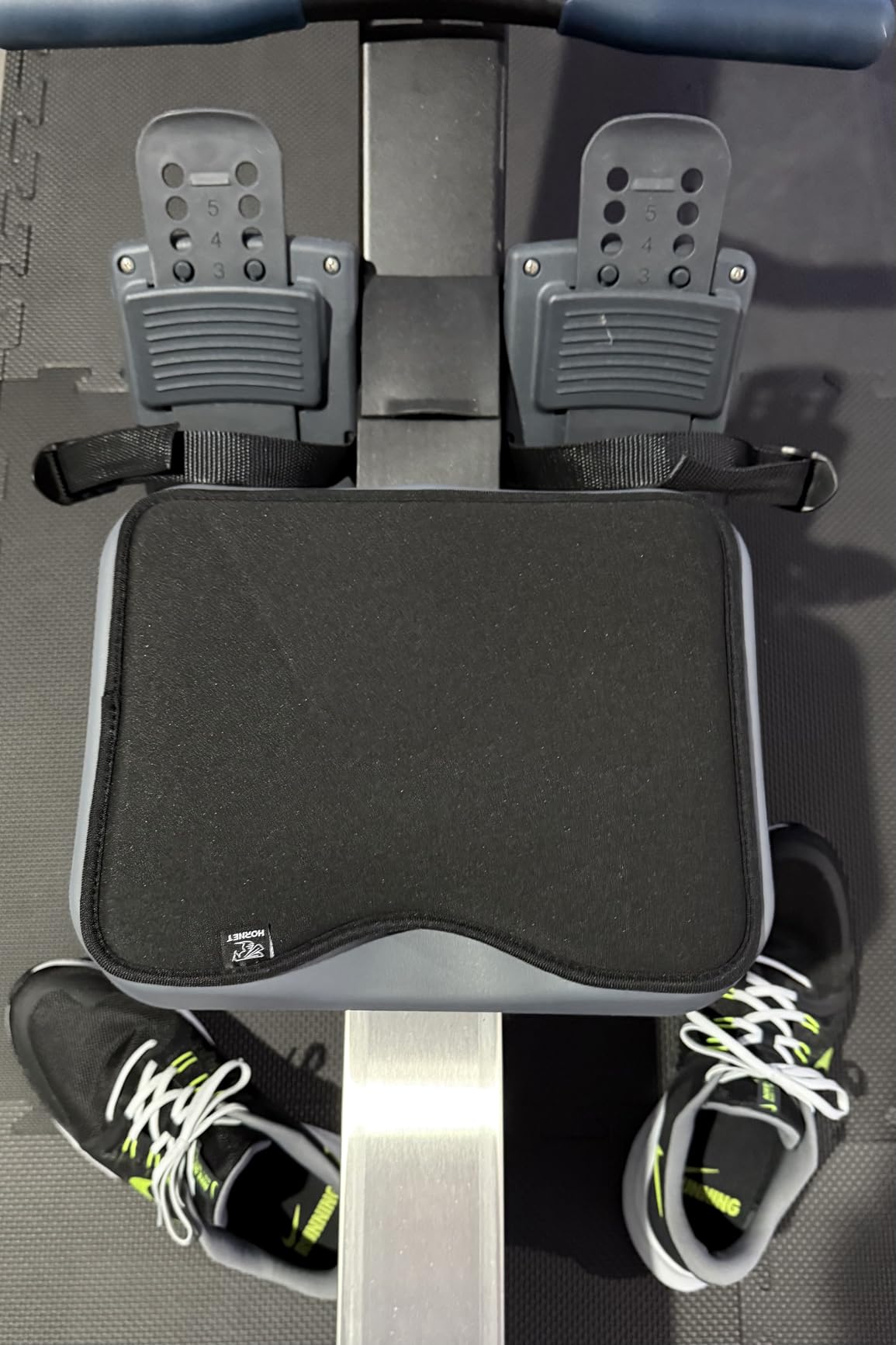 Rowing Machine Seat Cushion fits Perfectly Over Concept 2 Rower - Rower Seat Cushion Compatible with Hydrow, Concept2 and Other Row Machines - Rowing Accessories and Seat Pad customer photo 1