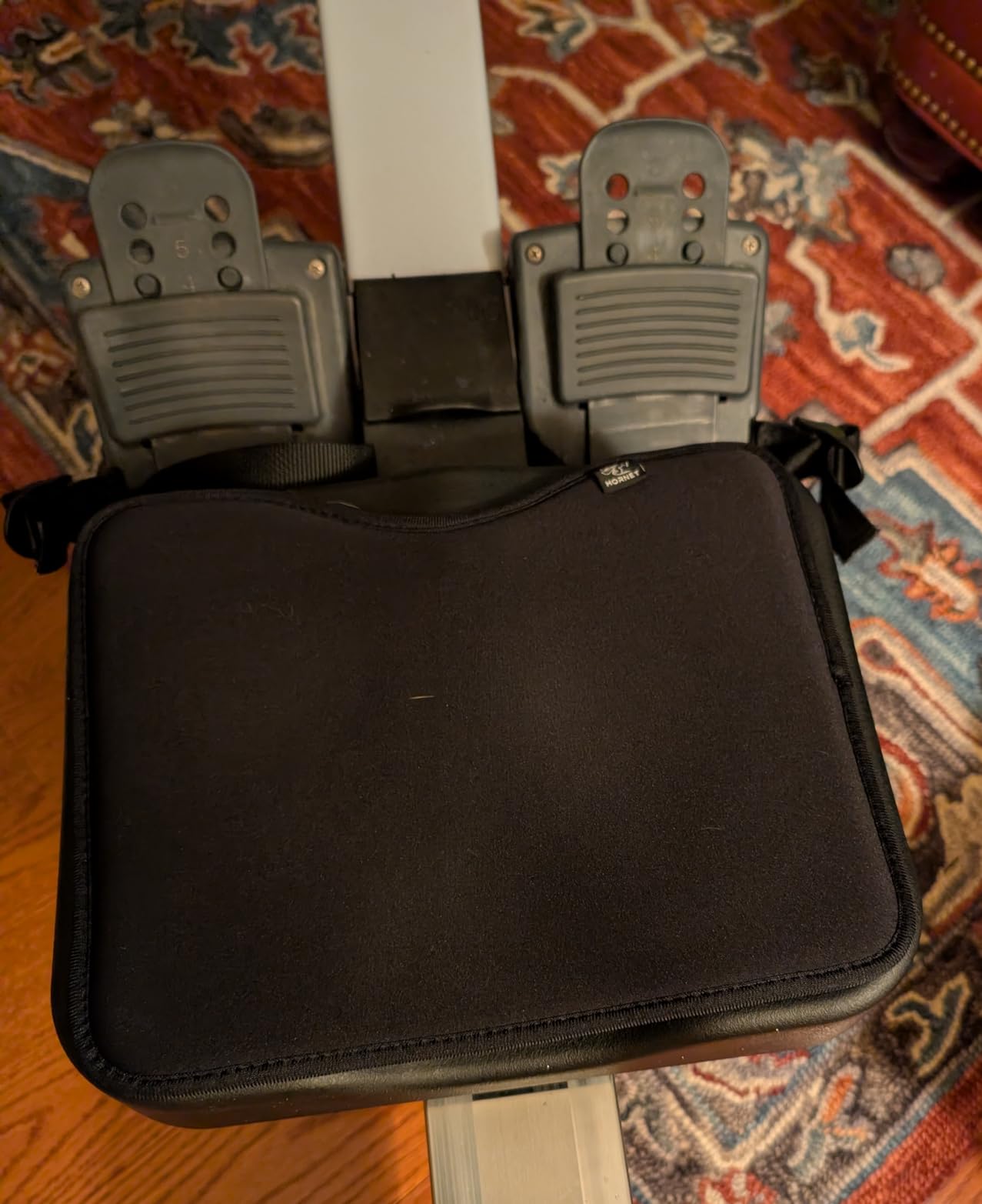 Rowing Machine Seat Cushion fits Perfectly Over Concept 2 Rower - Rower Seat Cushion Compatible with Hydrow, Concept2 and Other Row Machines - Rowing Accessories and Seat Pad customer photo 2