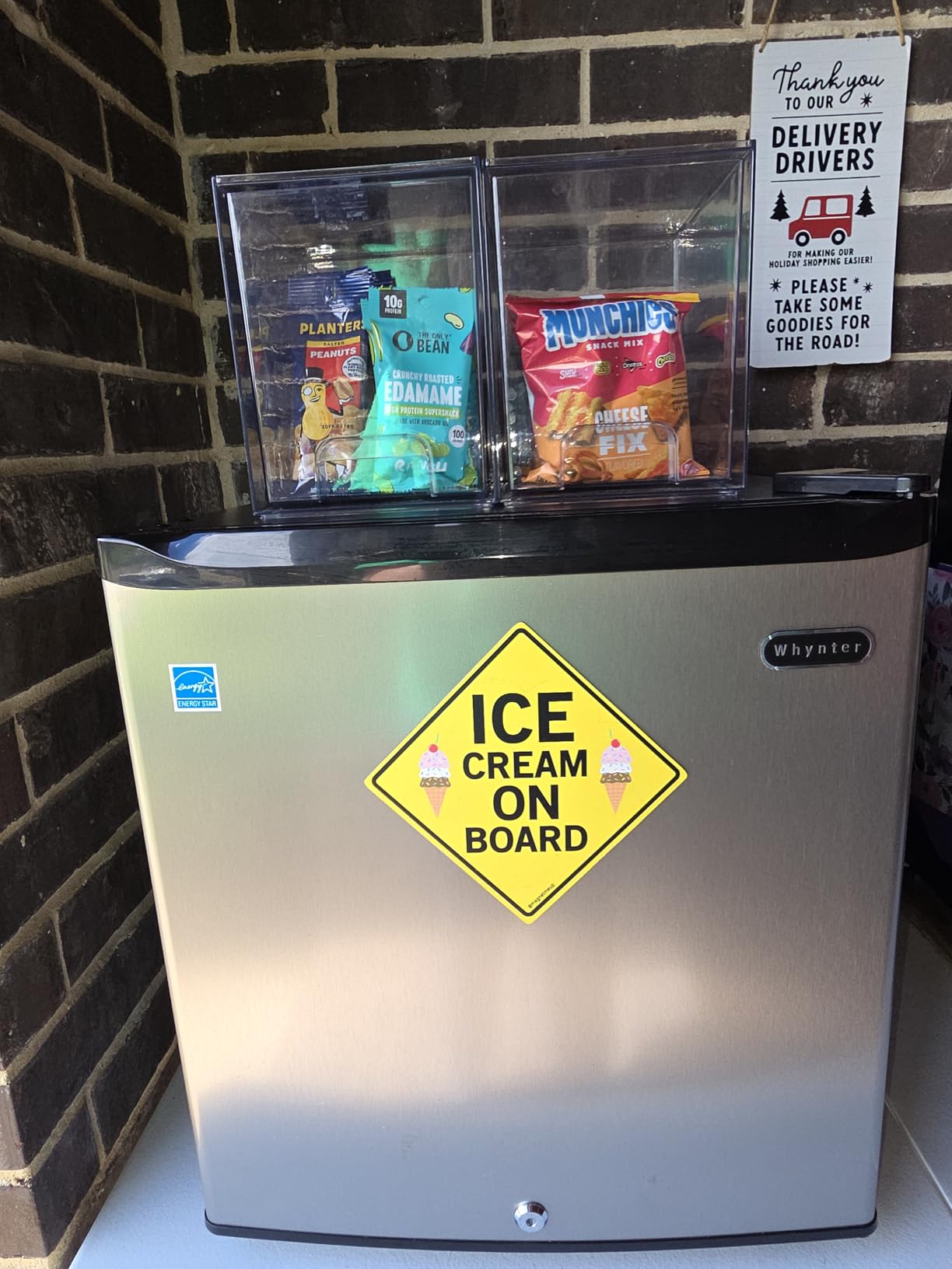 Whynter CUF-112SS Mini, Energy Star Rated Small Upright Freezer with Lock, Stainless Steel - 1.1 Cubic Feet customer photo 2