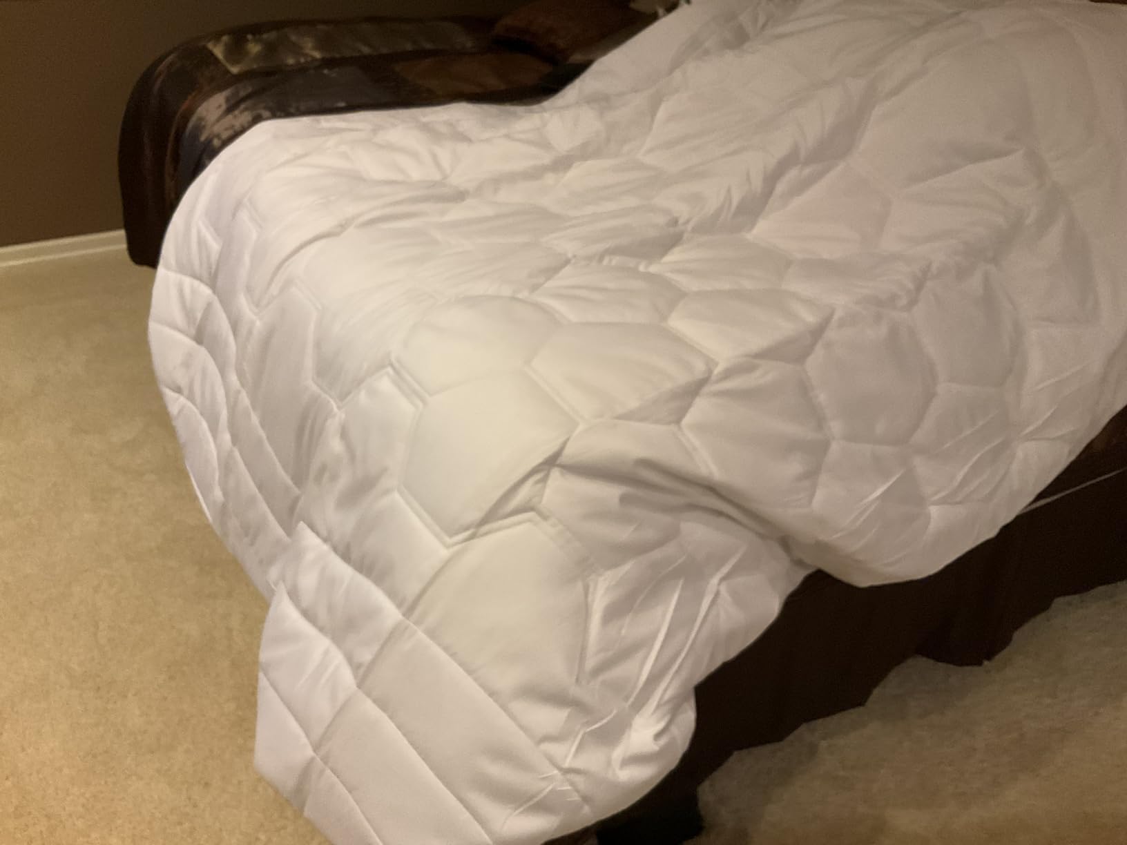Bedsure Twin XL Mattress Pad - Soft Mattress Topper for College Dorm Room Essentials, Extra Long Twin Quilted Fitted Bed Cover Protector with 8-21 Inches Deep Pocket, Washable, White customer photo 1
