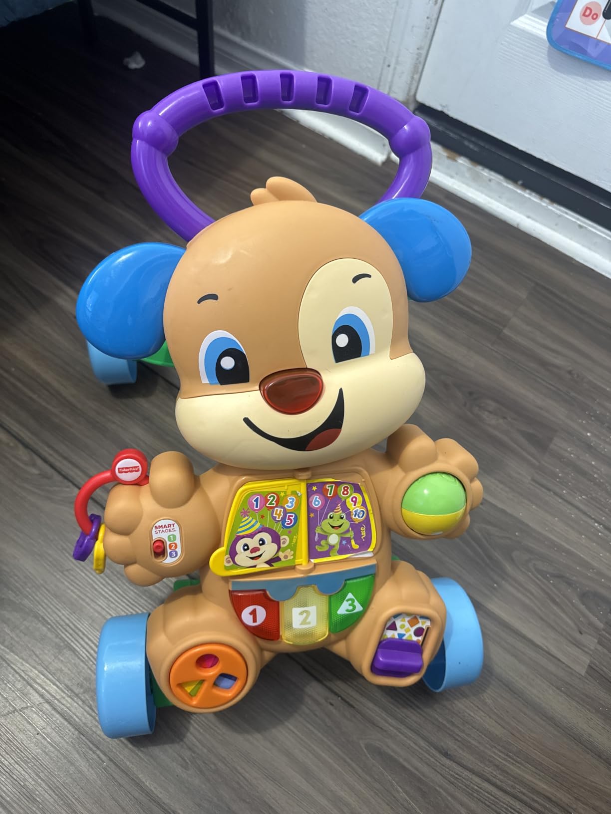 Fisher-Price Baby Toy Laugh & Learn Smart Stages Puppy Walker with Educational Music Lights & Activities for Infants Ages 6+ Months customer photo 1