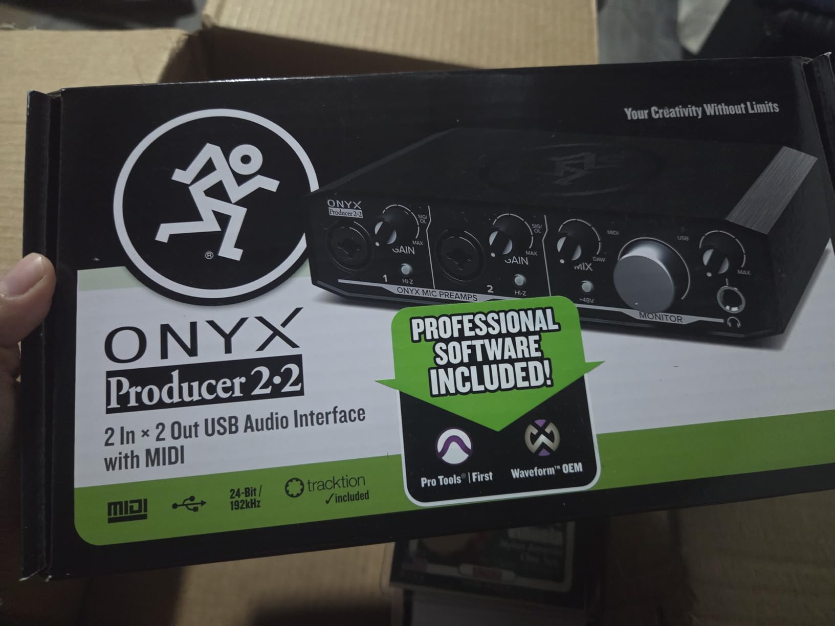 Mackie Onyx Producer 2X2 USB Audio Interface with MIDI customer photo 1