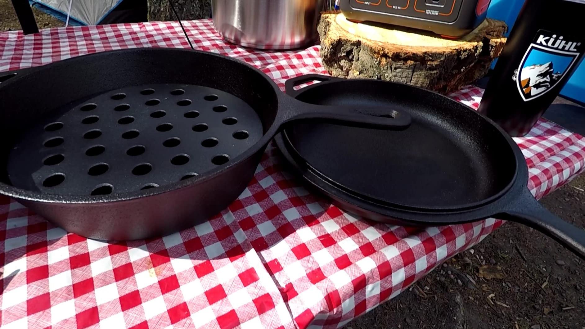 Cuisinel Cast Iron Skillet + Lid - 2-In-1 Multi Cooker - Deep Pot + Frying Pan - 3-Qt Dutch Oven - Pre-Seasoned Oven Cookware - Works for Bread, Indoor/Outdoor, Grill, Stovetop and Induction customer photo 2