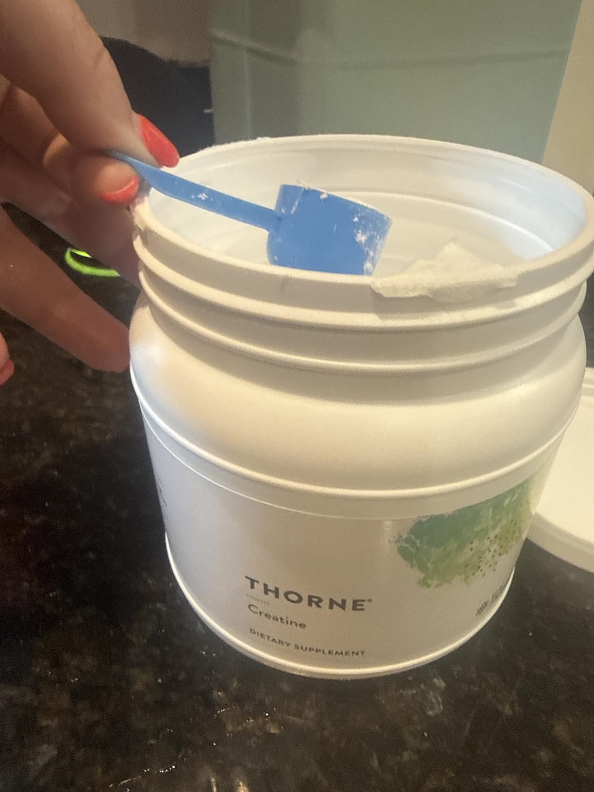 THORNE - Micronized Creatine Monohydrate Powder - Support for Muscles & Cognitive Function - for Women & Men - Unflavored - NSF Certified for Sport - 5 g per Serving - 90 Servings customer photo 1