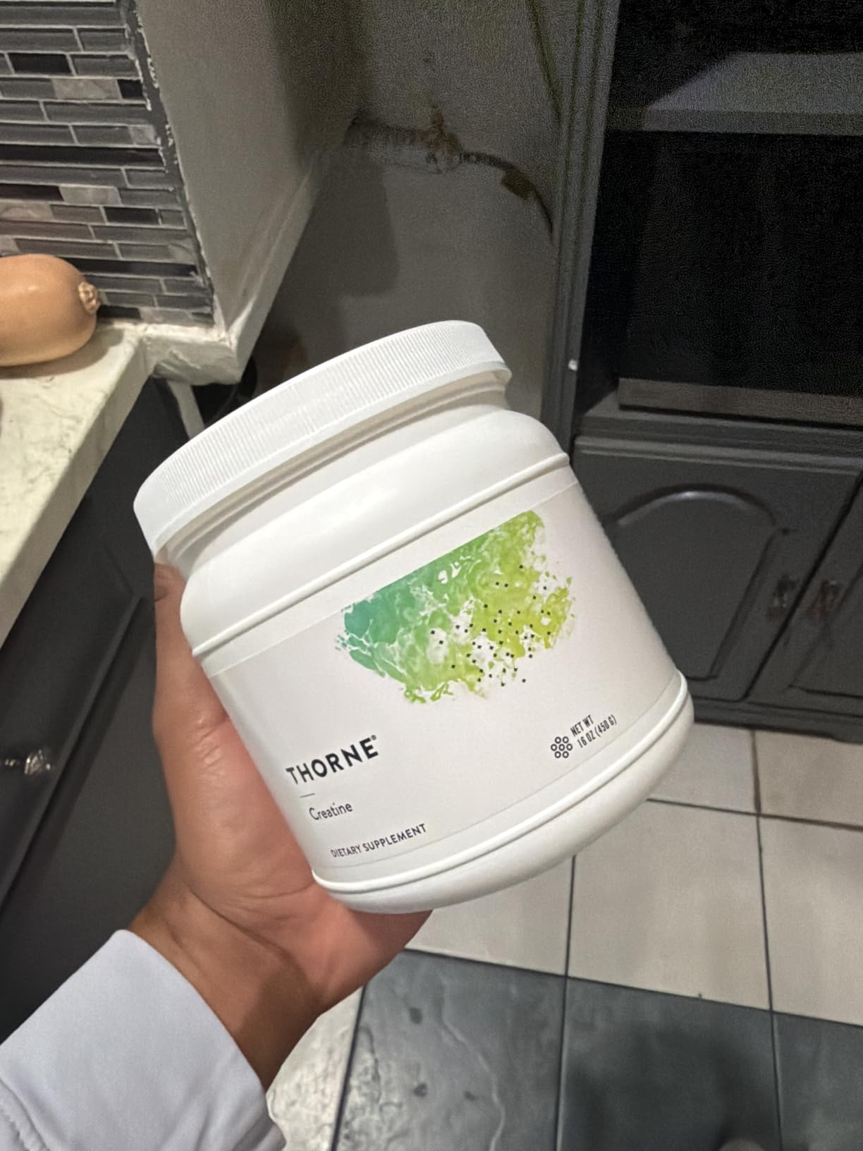 THORNE - Micronized Creatine Monohydrate Powder - Support for Muscles & Cognitive Function - for Women & Men - Unflavored - NSF Certified for Sport - 5 g per Serving - 90 Servings customer photo 2