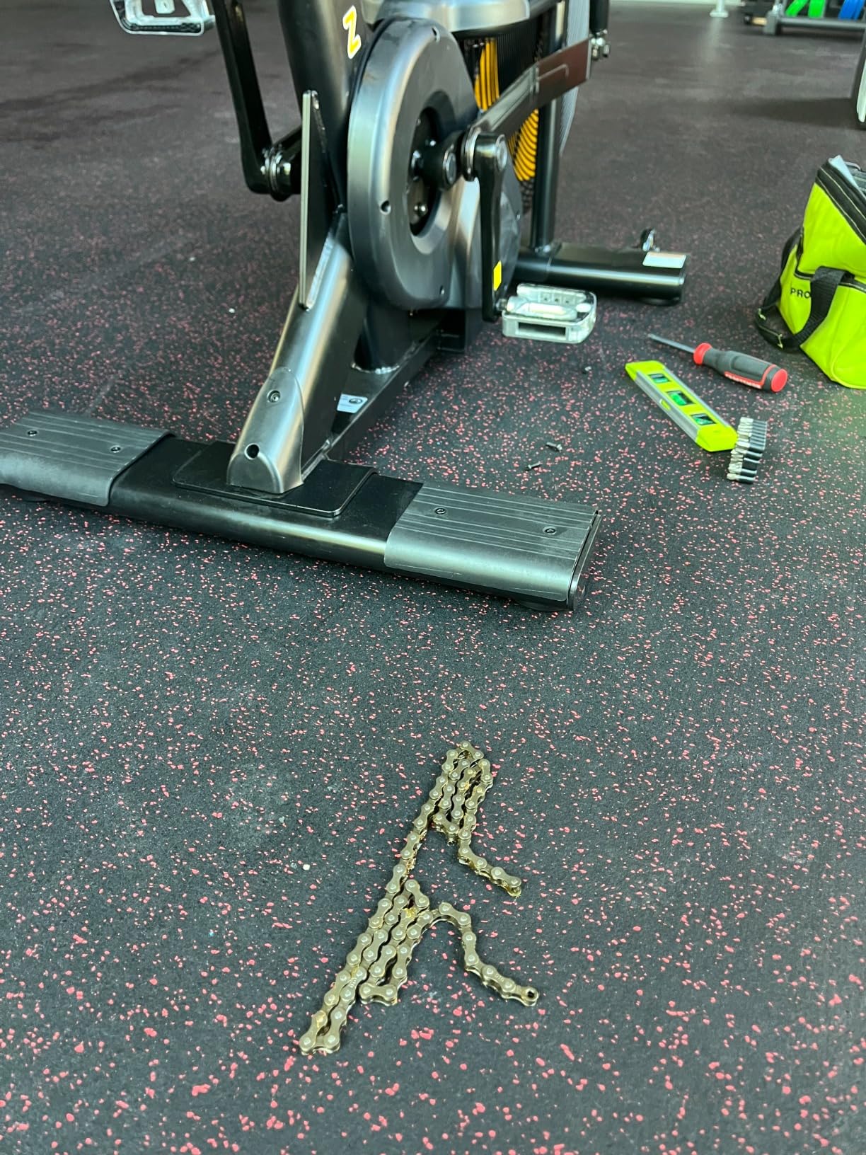 Air Bike [Bells of Steel] Fan Bike Exercise Bike, Blitz Cardio Bike, Belt Driven Air Bike Exercise Machine with Phone and Bottle Holder customer photo 2