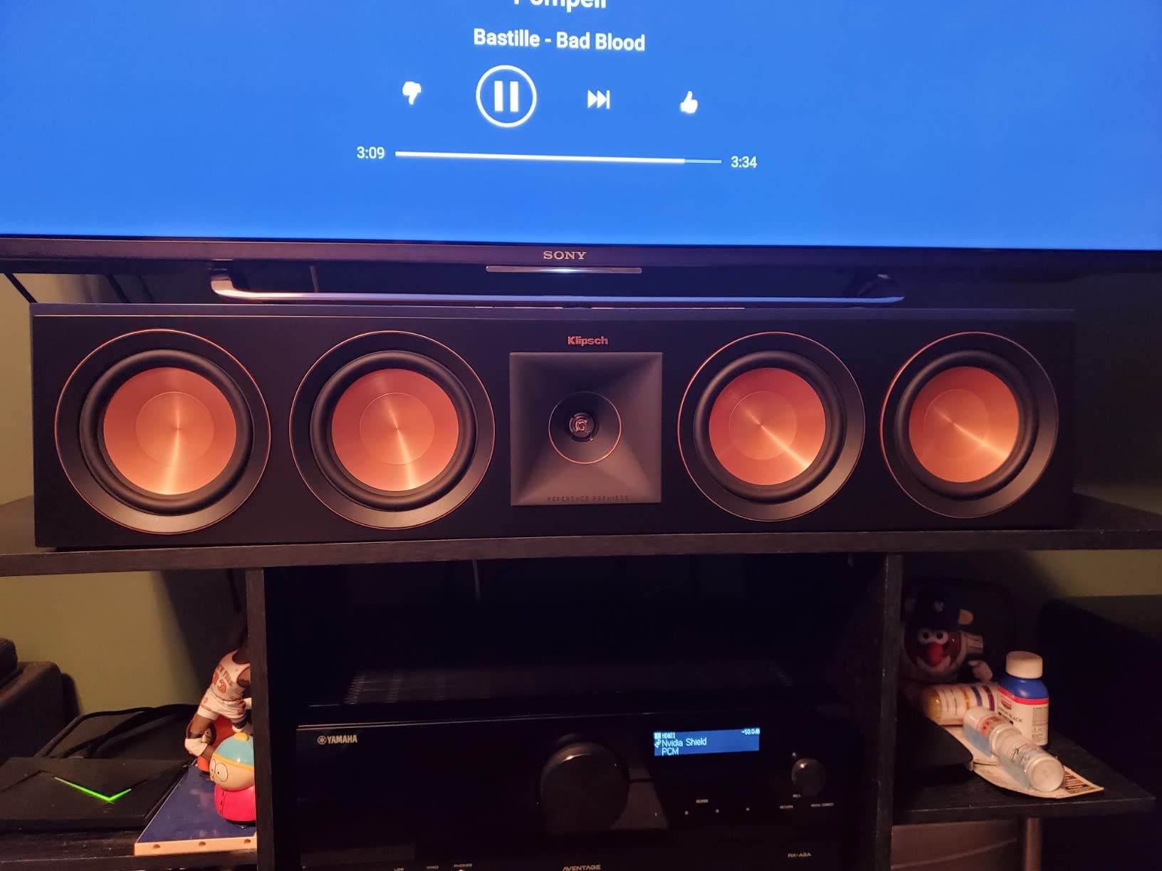Klipsch RP-504C Center Channel Speaker (Ebony) customer photo 1