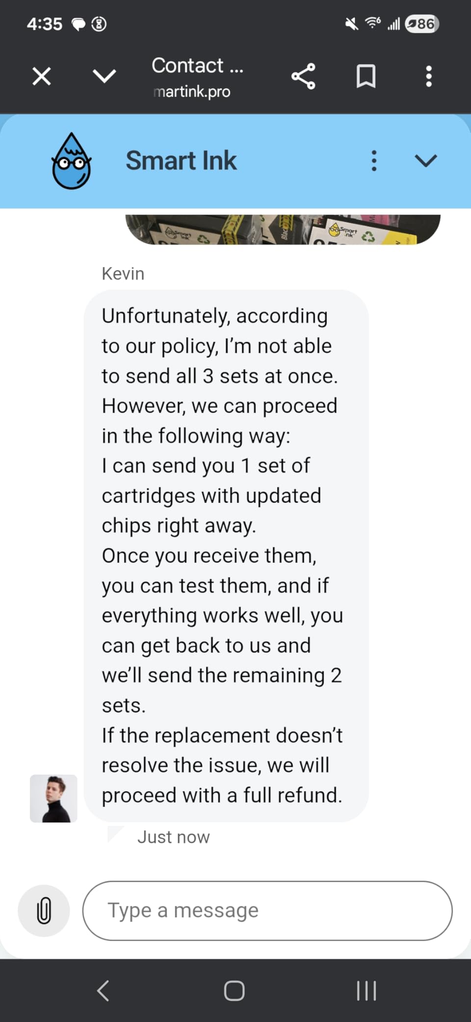 Smart Ink Compatible Ink Cartridges Replacement for HP 952XL 952 XL 4 Combo Pack customer photo 2