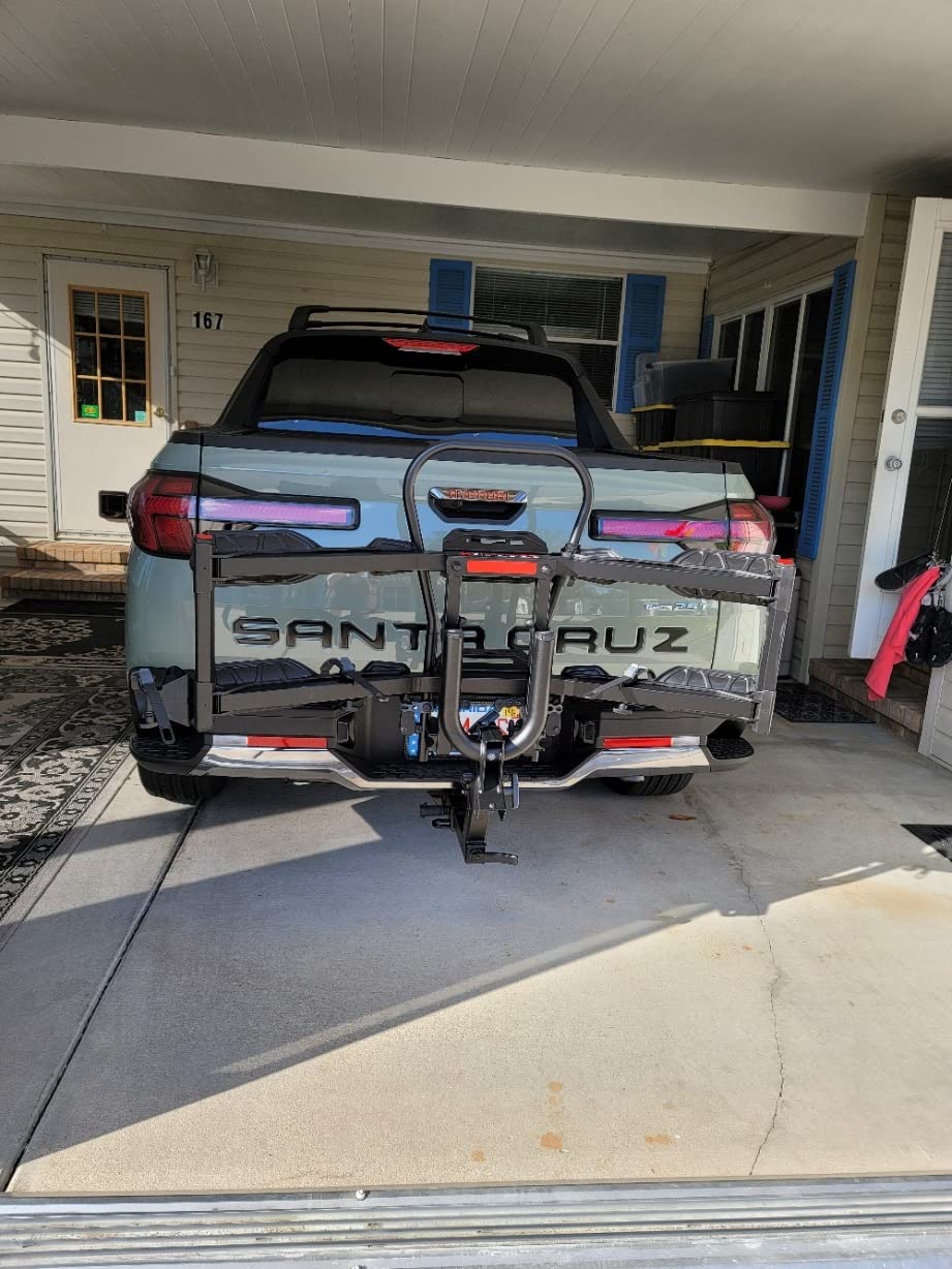 Hollywood Racks Destination 4 Hitch Bike Rack, Lightweight, Black - Platform Style Bike Rack for Car Carries up to 4 Bikes customer photo 2