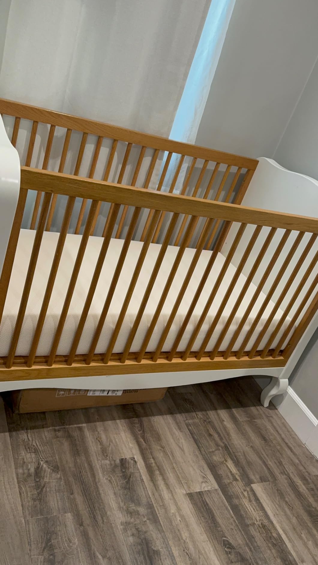 Naturepedic Organic Crib Mattress - 2-Stage Lightweight Infant & Toddler Mattress with Protector Pad - Waterproof, Breathable & Non-Toxic customer photo 2