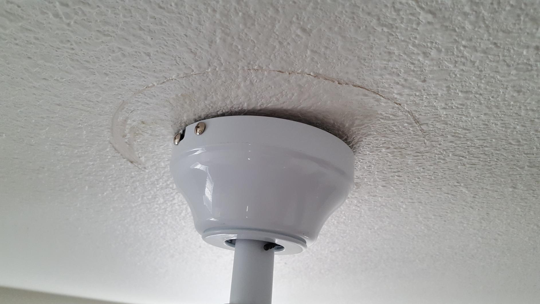 Prominence Home Ashby Modern 52 Inch Ceiling Fan with Light, LED Fan with Remote Control, Tri-Mount Indoor Fan with 5 Blades, White and Gray Oak Blade Finish Options, Farmhouse White (80094-01) customer photo 1
