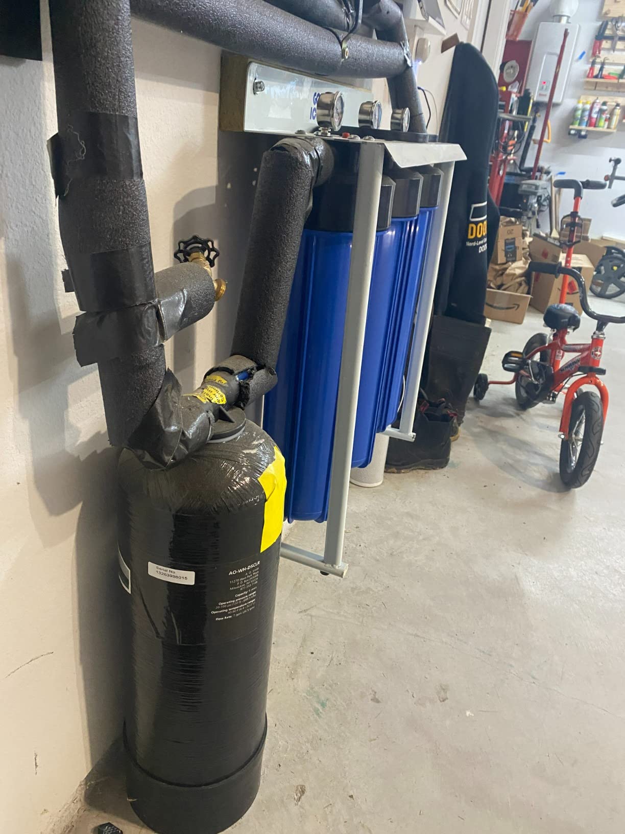 AO Smith Whole House Salt Free Descaler System - Works with City & Well Water Filters - 6yr, 600,000 Gl - AO-WH-DSCLR customer photo 1