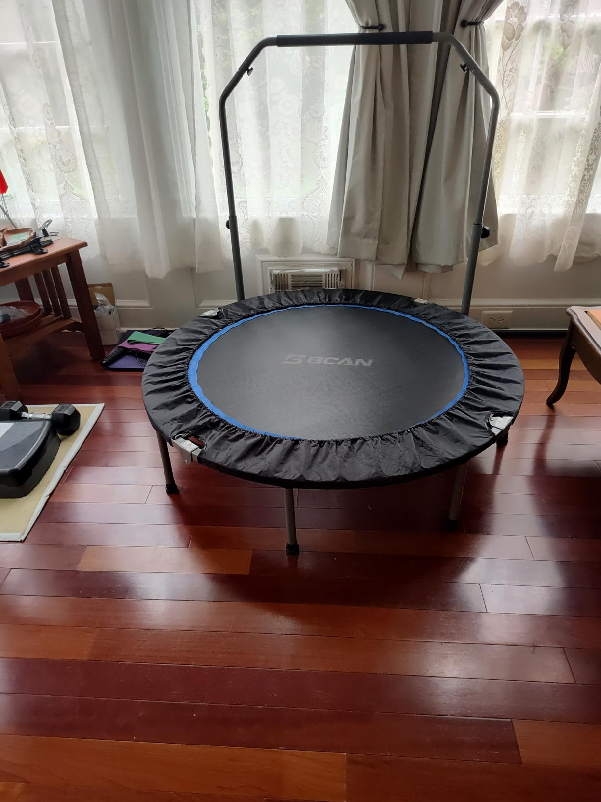 BCAN SP2 Foldable Mini Fitness Trampoline 40/48 inch customer photo 1