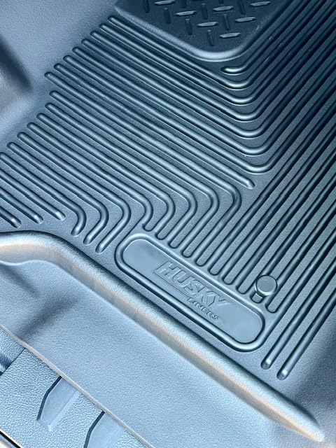 Husky Liners X-act Contour Floor Mats | Fits 2015-2026 Ford F-150, 22-25 Lightning, SuperCrew (Crew Cab) w/Out Fold Flat Storage | Front & 2nd Row, 3-pc Black - 53498 customer photo 2