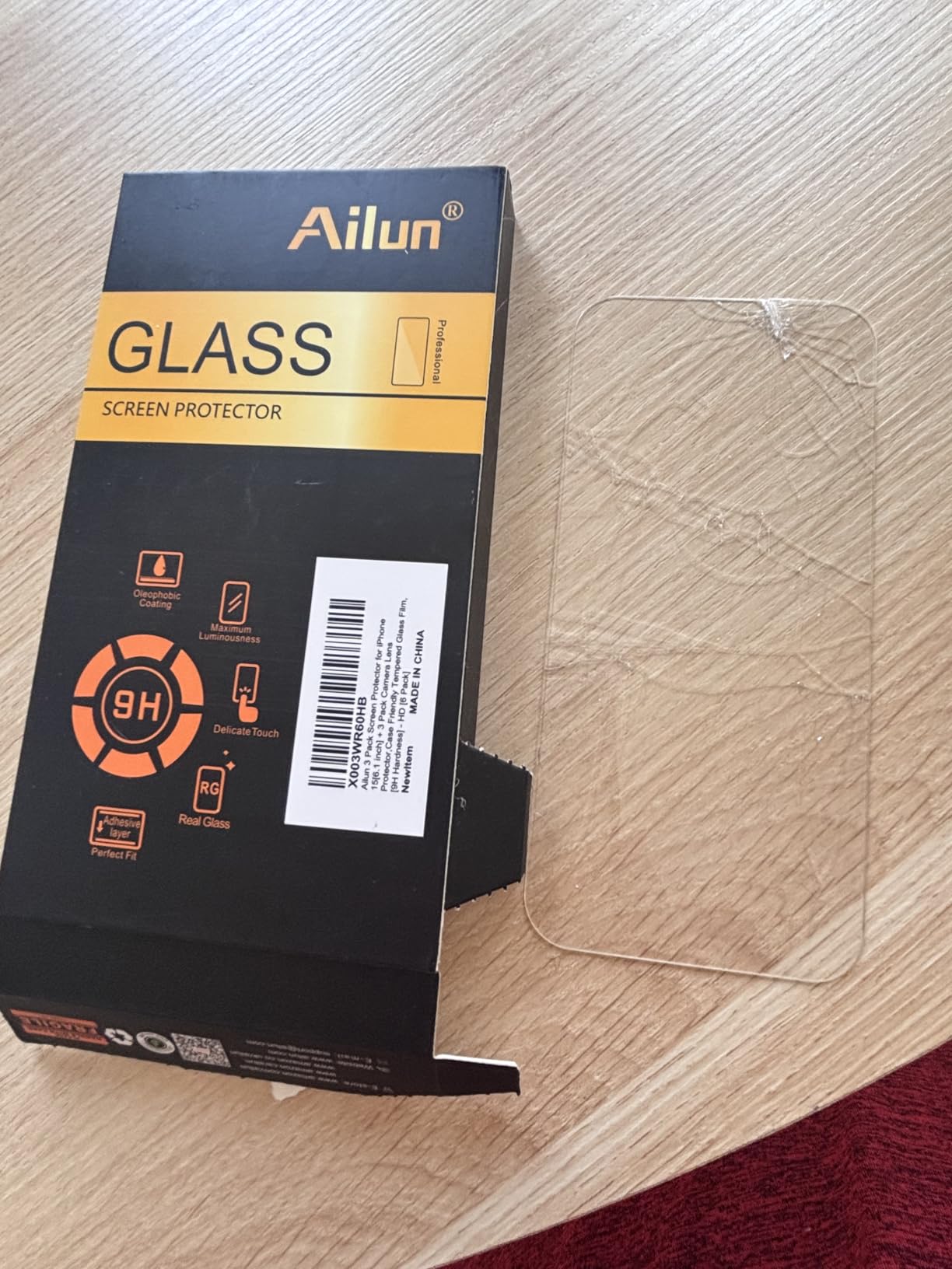 Ailun Screen Protector for iPad 9th 8th 7th Generation (10.2 Inch, iPad 9/8/7, 2021&2020&2019) Tempered Glass / Apple Pencil Compatible [2 Pack] customer photo 1