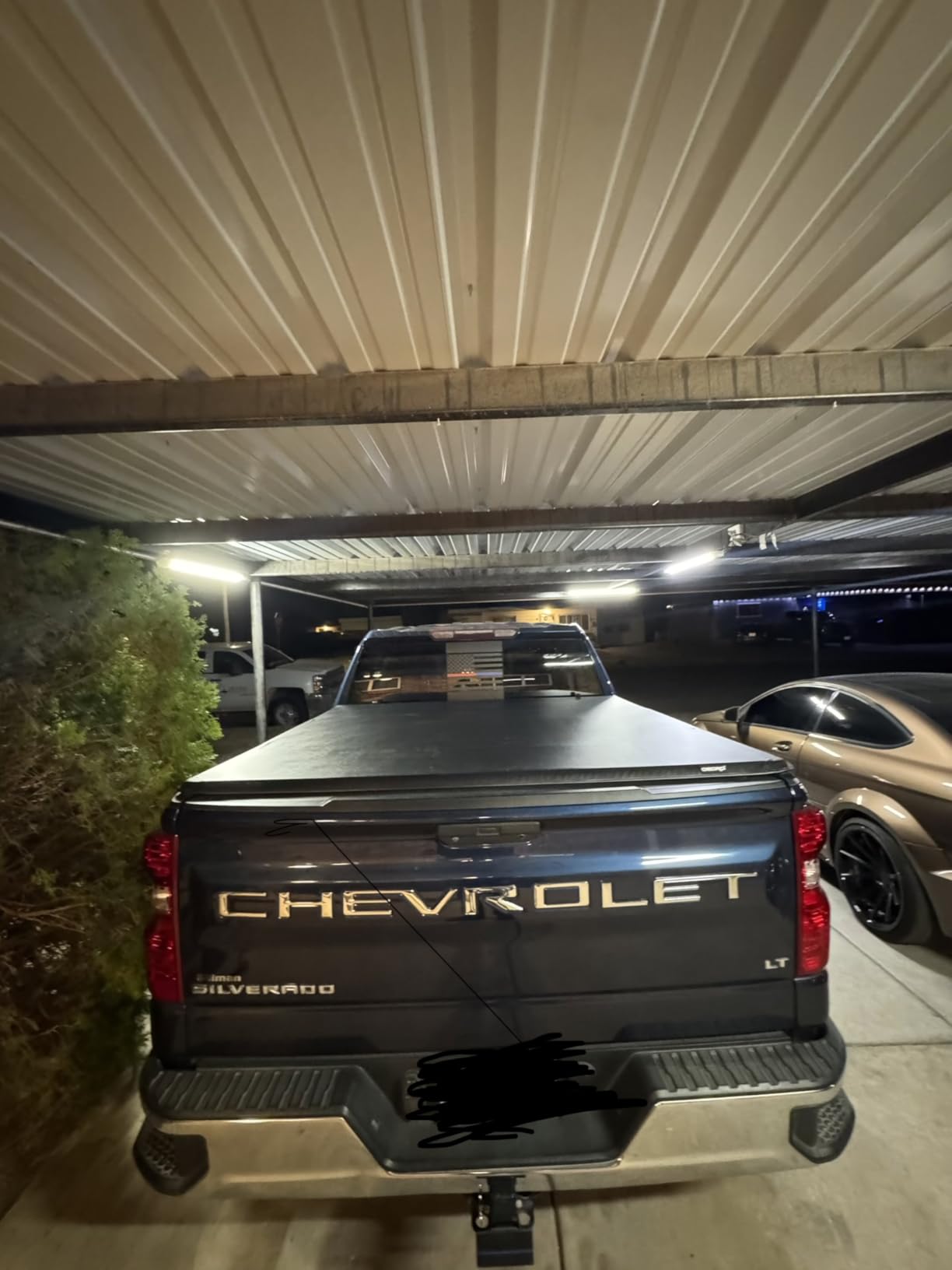 oEdRo Tri-Fold Truck Bed Soft Tonneau Cover Compatible with 2019-2026 Chevy Silverado 1500 / GMC Sierra 1500 New Body Style, Fleetside 5.8 Feet Bed w/o Multi-Flex Tailgate customer photo 1