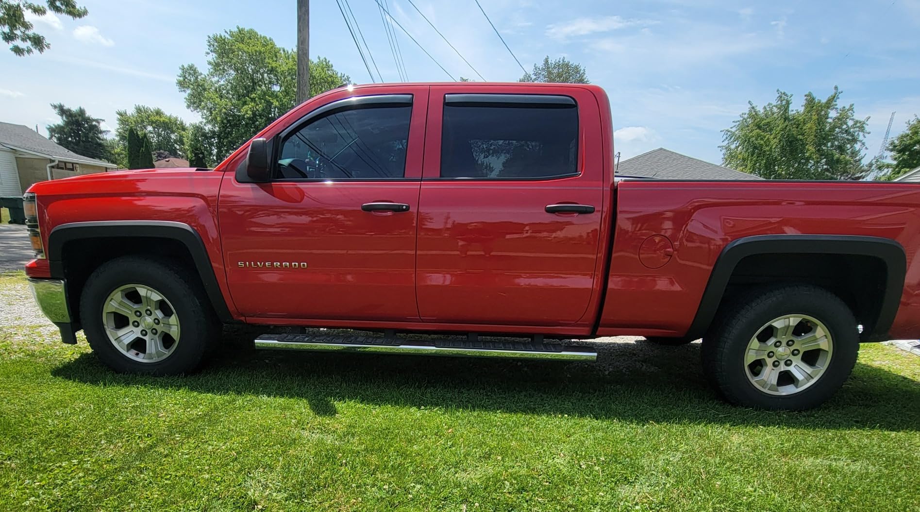 RedRock Duratek OEM Style Fender Flares Precision-Fit Body Styling | Heavy Duty Mud Guard Fenders | Compatible with 2014-2018 Chevrolet Silverado 1500 customer photo 1