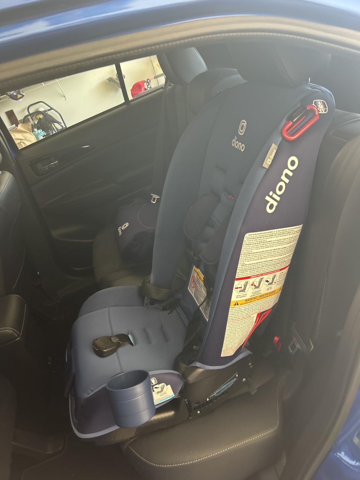Diono Radian 3R, 3-in-1 Convertible Car Seat, Rear Facing & Forward Facing, 10 Years 1 Car Seat, Slim Fit 3 Across, Gray Slate customer photo 1