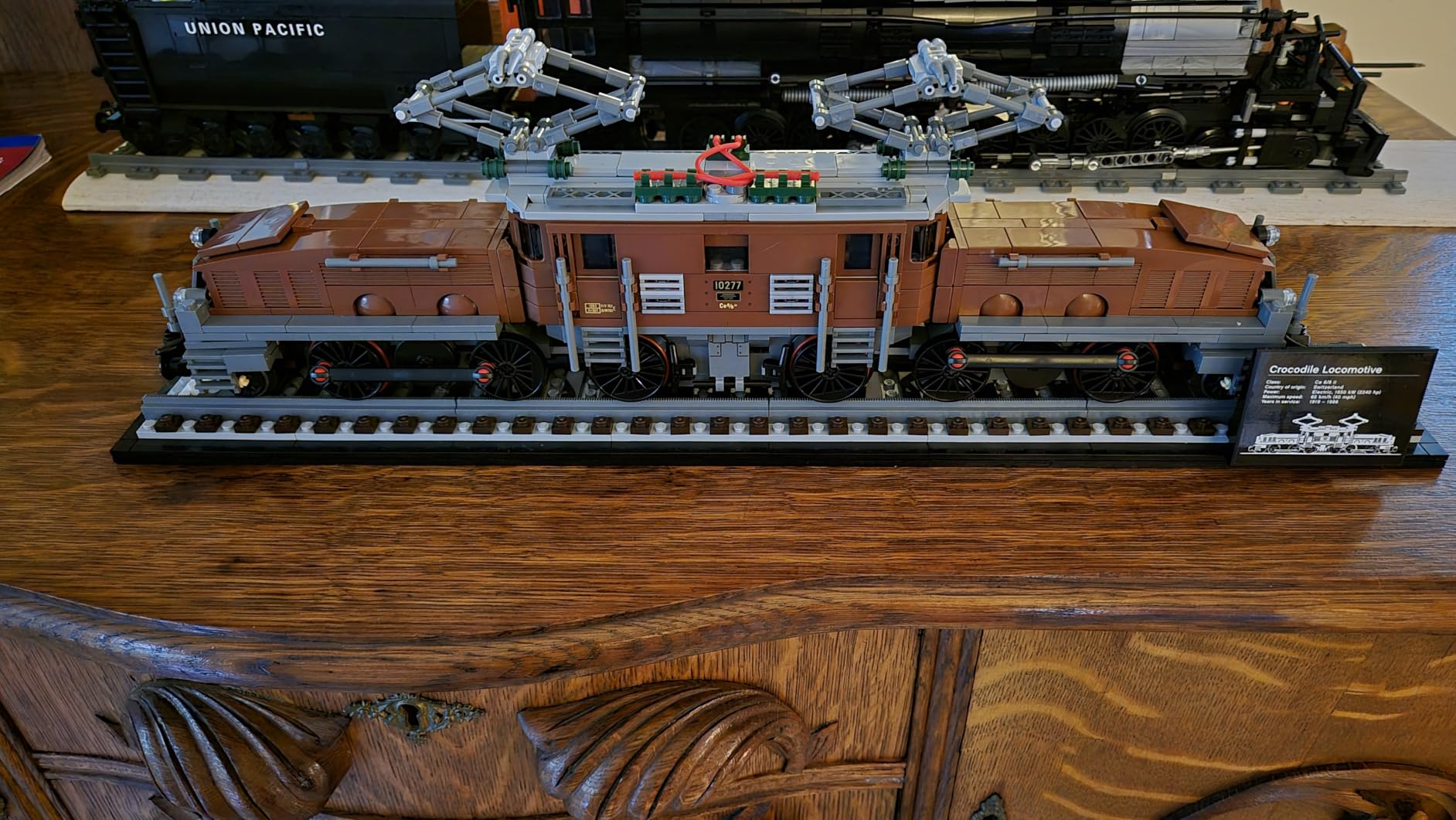 LEGO Crocodile Locomotive 10277 Building Kit; Recreate The Iconic Crocodile Locomotive with This Train Model (1,271 Pieces) customer photo 1