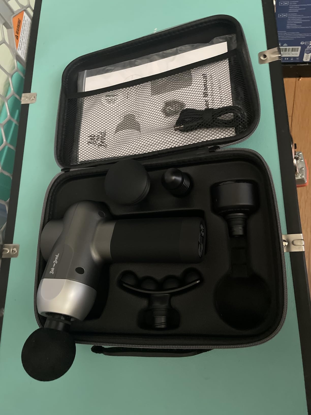 BOB AND BRAD C2 Massage Gun, FSA/HSA Eligible Deep Tissue Percussion Massager Gun, Muscle Massager with 5 Speeds and 5 Heads, Electric Back Massagers for Athletes Home Gym customer photo 1