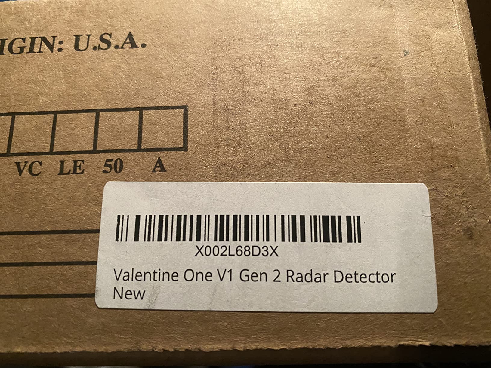 V1 Gen 2 Radar Detector (Valentine One) customer photo 1