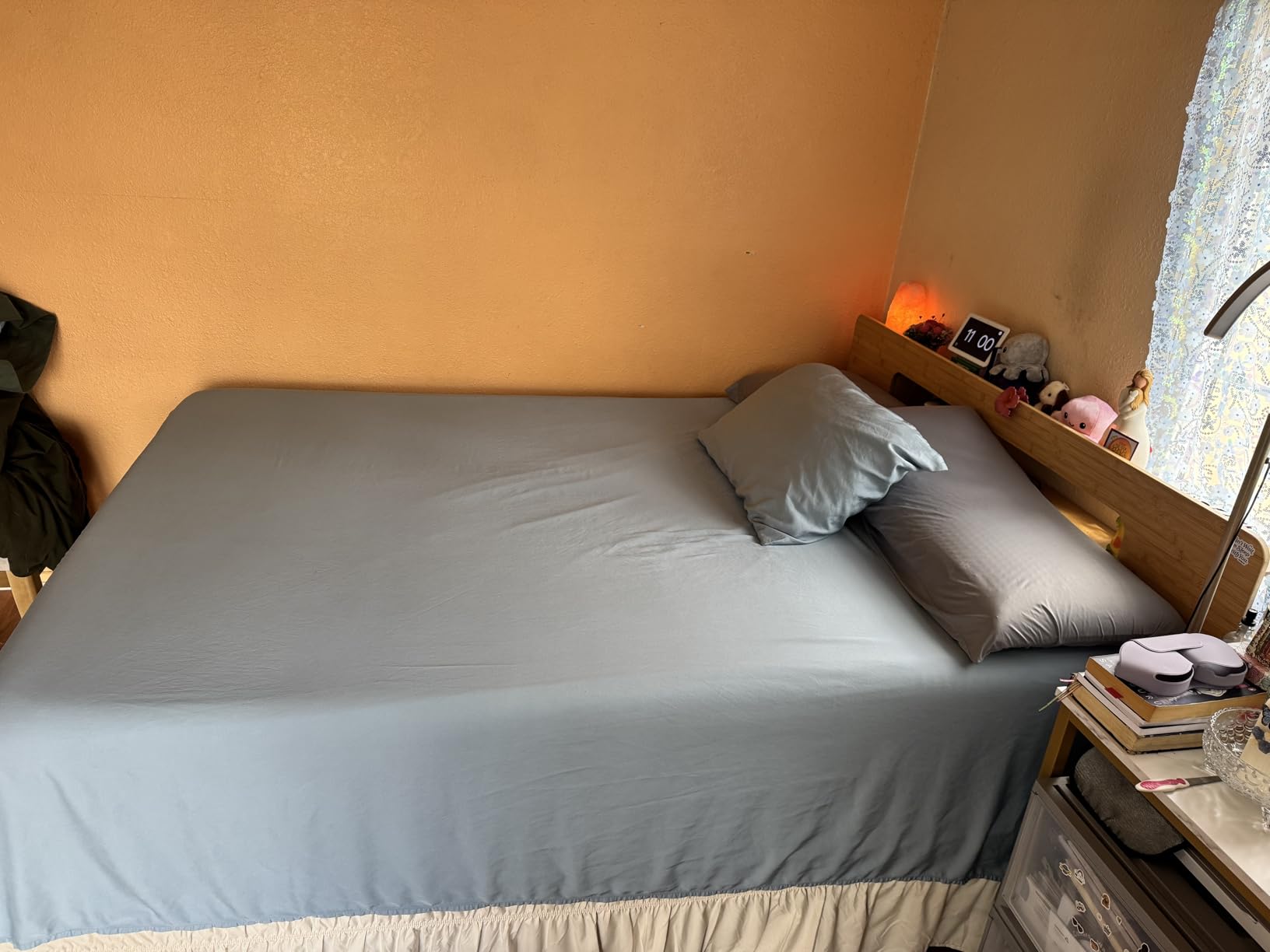 Bedsure Queen Sheets, Rayon Derived from Bamboo, Queen Cooling Sheet Set, Deep Pocket Up to 16