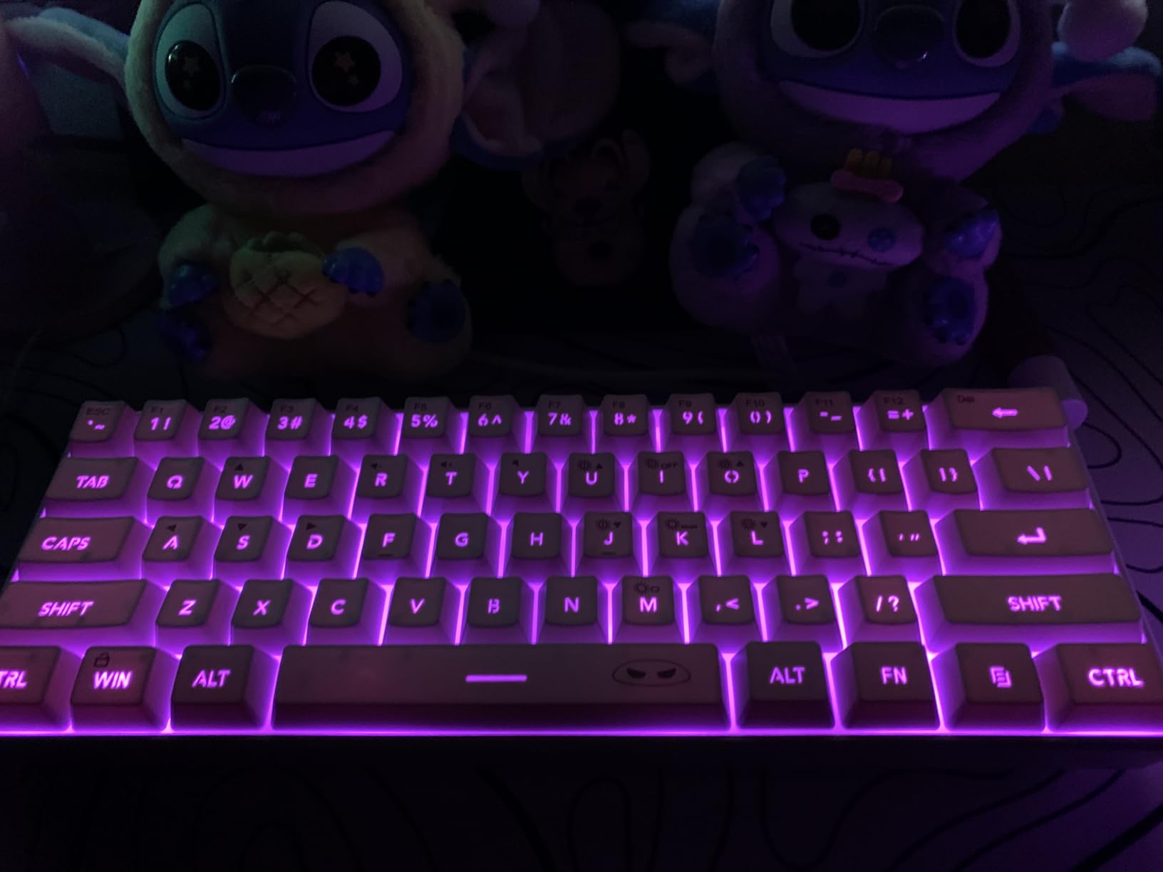 MageGee Mini 60% Gaming Keyboard, RGB Backlit 61 Key Ultra-Compact Keyboard, TS91 Ergonomic Waterproof Mechanical Feeling Office Computer Keyboards for PC, MAC, PS4, Xbox ONE Gamer customer photo 2