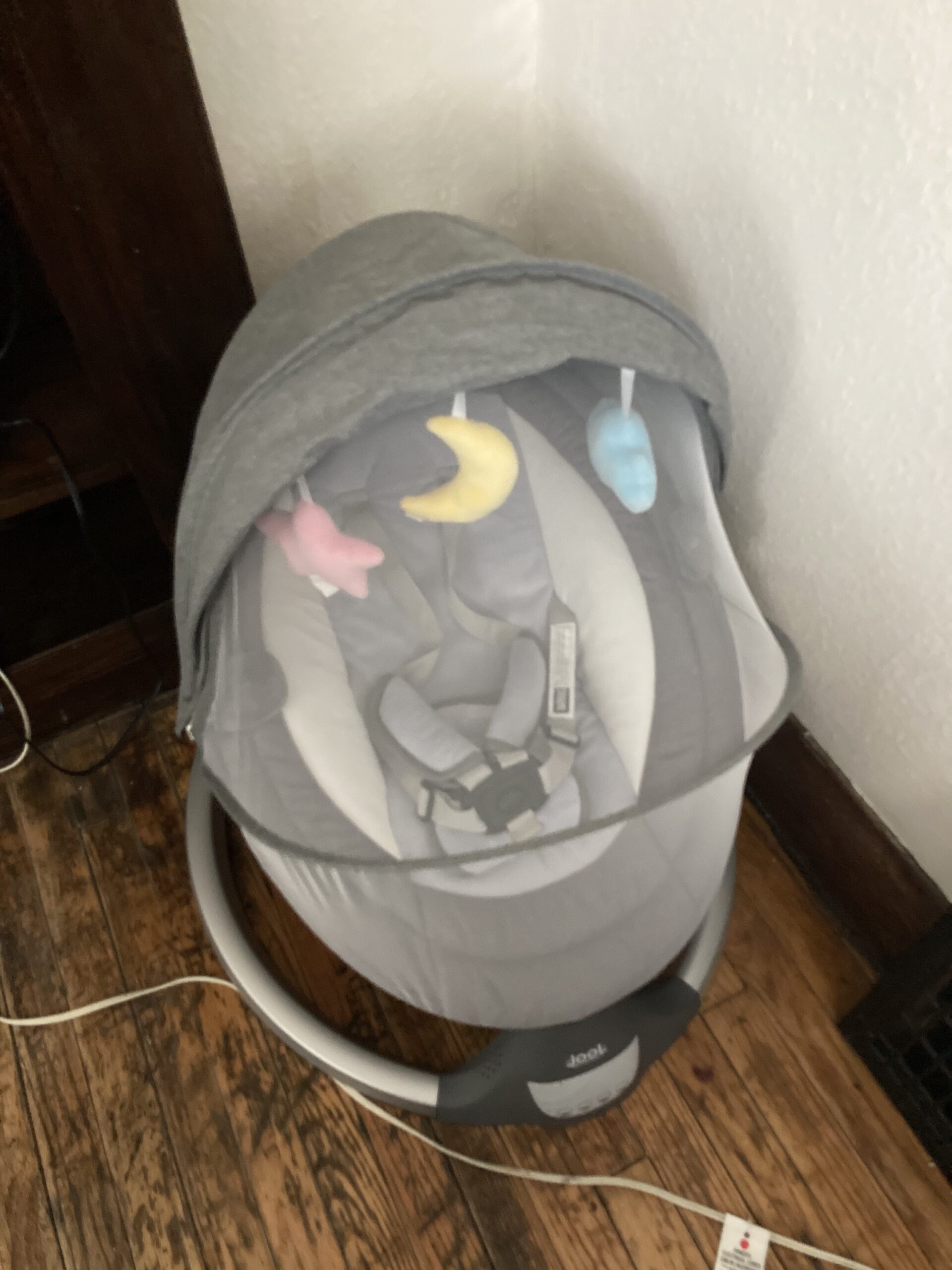 Jool Baby Nova Swing for Newborns - Electric Motorized Infant Swing, Bluetooth Music, 10 Preset Melodies, Remote customer photo 2