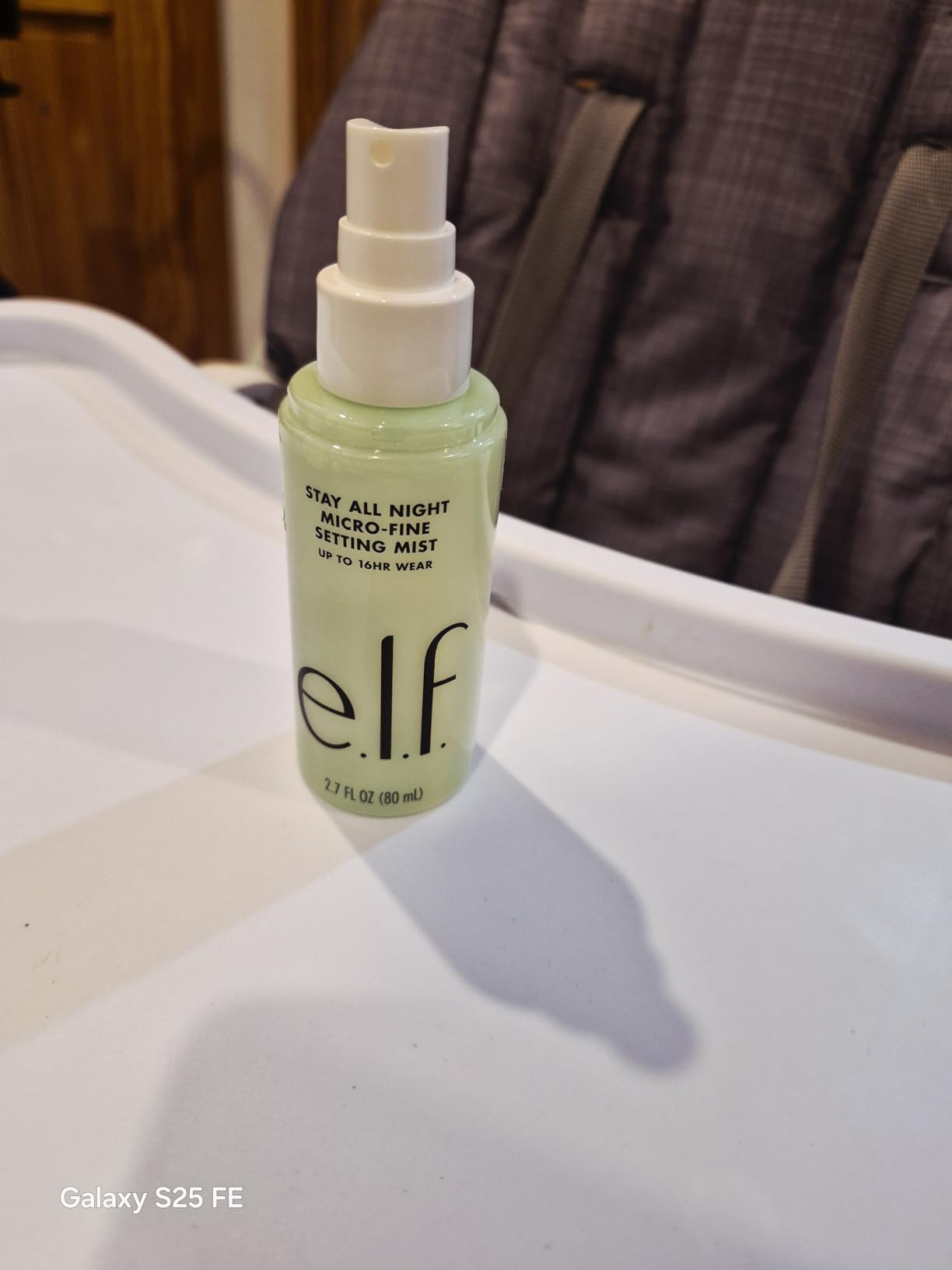 e.l.f. Stay All Night Micro-Fine Setting Mist, Hydrating & Refreshing Makeup Setting Spray For 16HR Wear-time, Vegan & Cruelty-Free, 2.7 Fl Oz customer photo 1