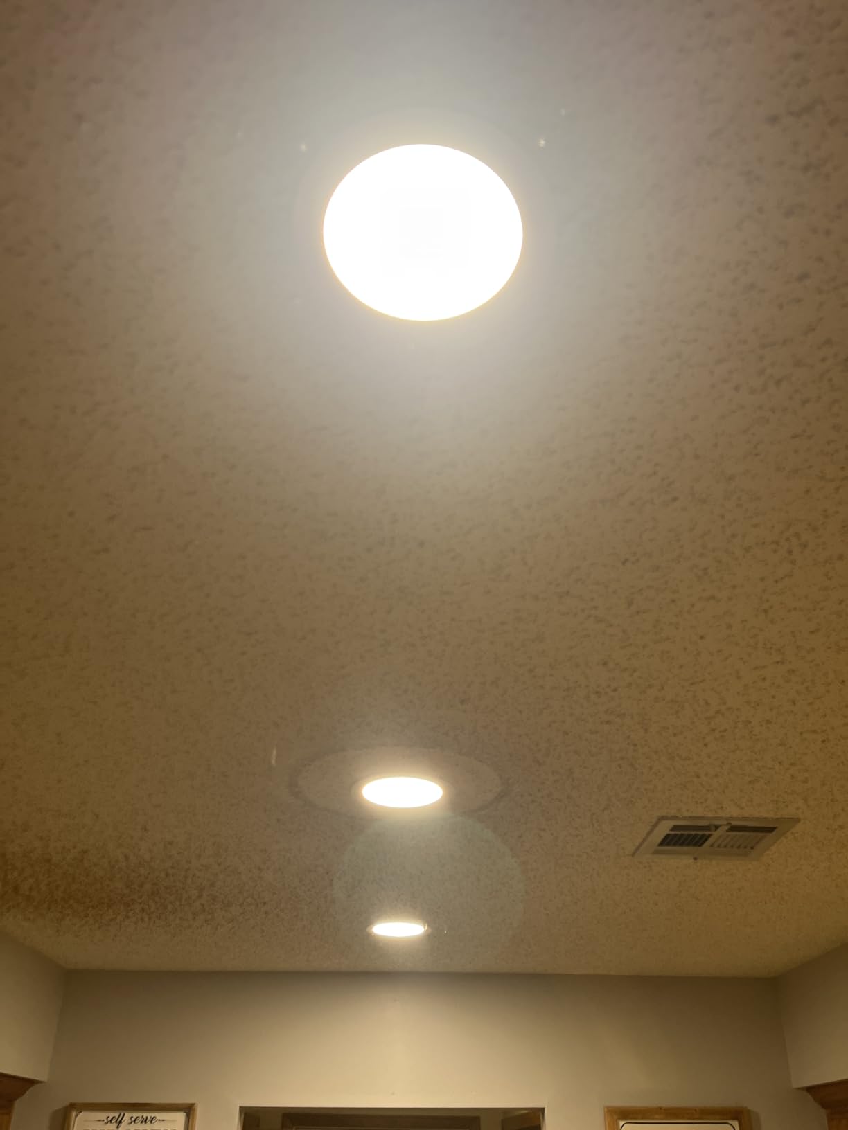 NUWATT 6 Pack, 6 Inch Ultra-Thin LED Recessed Lighting, CCT 2700K/3000K/3500K/4000K/5000K Selectable, 1050LM, 15W, Dimmable, IC Rated, Wet Rated, White Trim Canless Slim Wafer Light with Junction Box customer photo 2