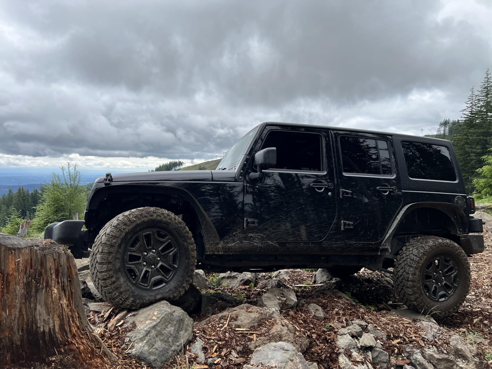 Nilight Off-Road Fender Flares Kit Compatible with 2007-2018 Wrangler JK (2/4 Doors) Heavy-Duty Solid Steel Black Textured Fenders for Unlimited JK Front & Rear Flat-4pcs(JK-63D) customer photo 1