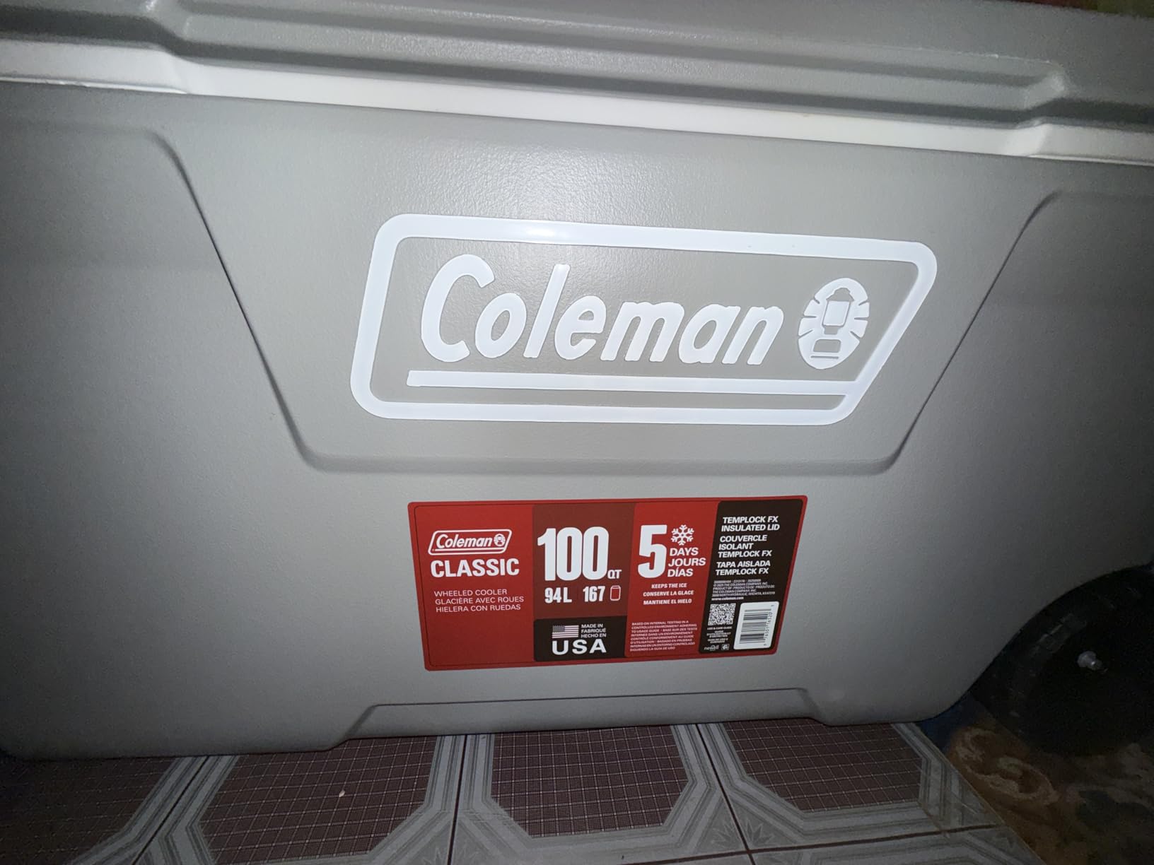 Coleman 316 Series Wheeled Cooler, 62 Quart Ice Chest customer photo 2