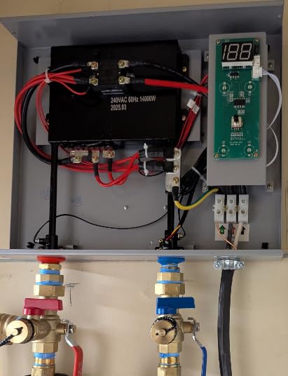 Tankless Water Heater Electric 18kW at 240 Volt, ThermoMate On Demand Instant Hot Water Heater Up to 4.4GMP, Self-Modulating Energy Saving for Residential Indoor Shower, Draw 76Amp customer photo 1