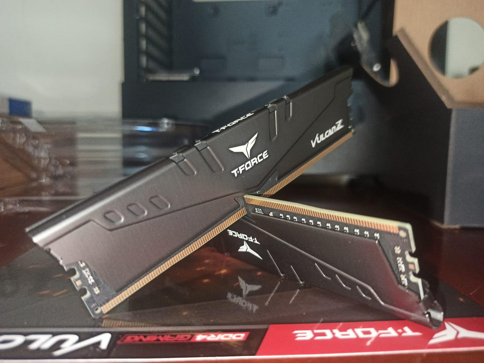 TEAMGROUP T-Force Vulcan Z DDR4 DRAM 16GB Kit (2x8GB) 3200MHz CL16 Desktop Memory Module (TLZGD416G3200HC16FDC01) customer photo 2