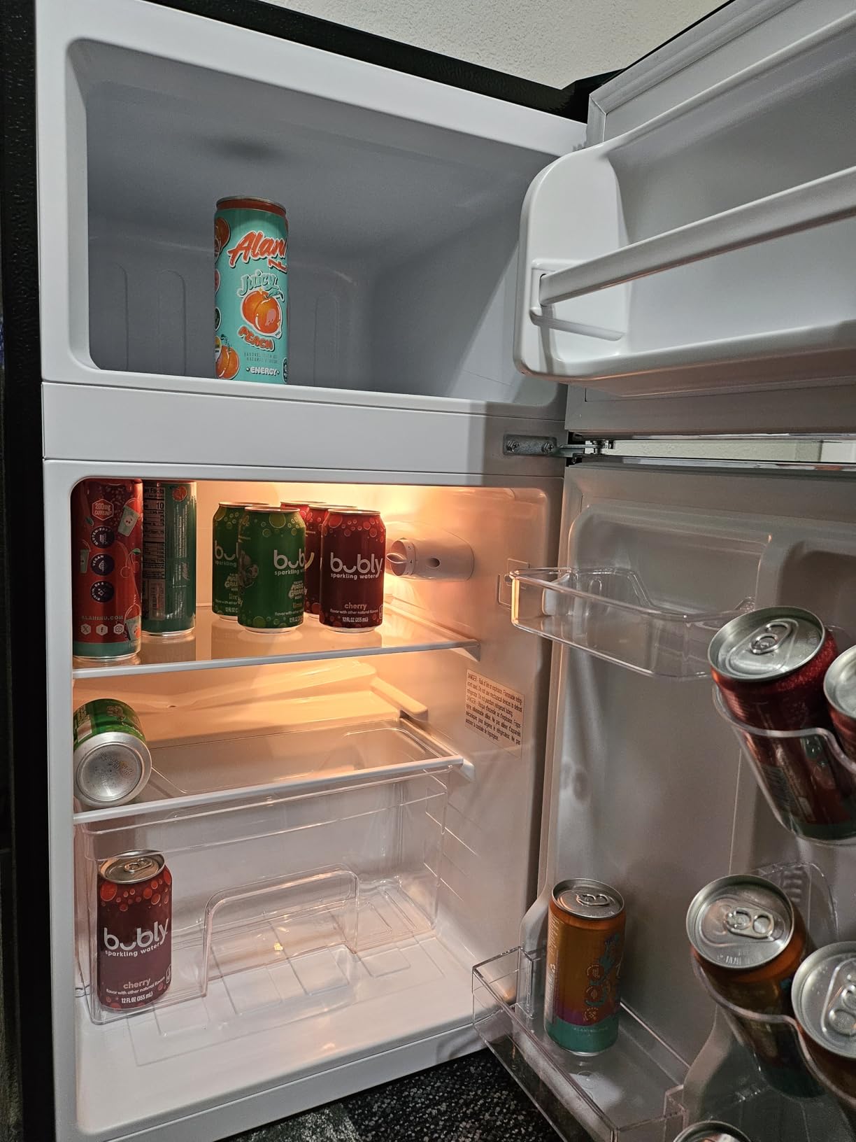 Frigidaire EFR840 Retro Mini Fridge with Freezer & Side Bottle Opener - Small 2 Door Refrigerator for Office Bar or College Dorm Room - 3.2 Cu Ft, Mint customer photo 1