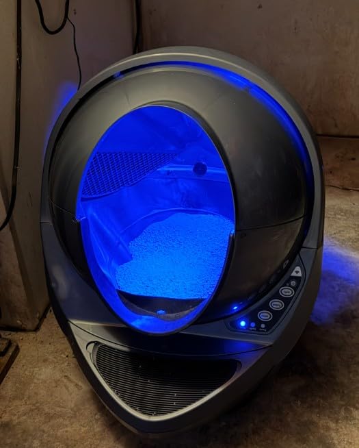 Litter-Robot 3 Connect by Whisker, Grey - Automatic, Self-Cleaning Cat Litter Box, App Control customer photo 2