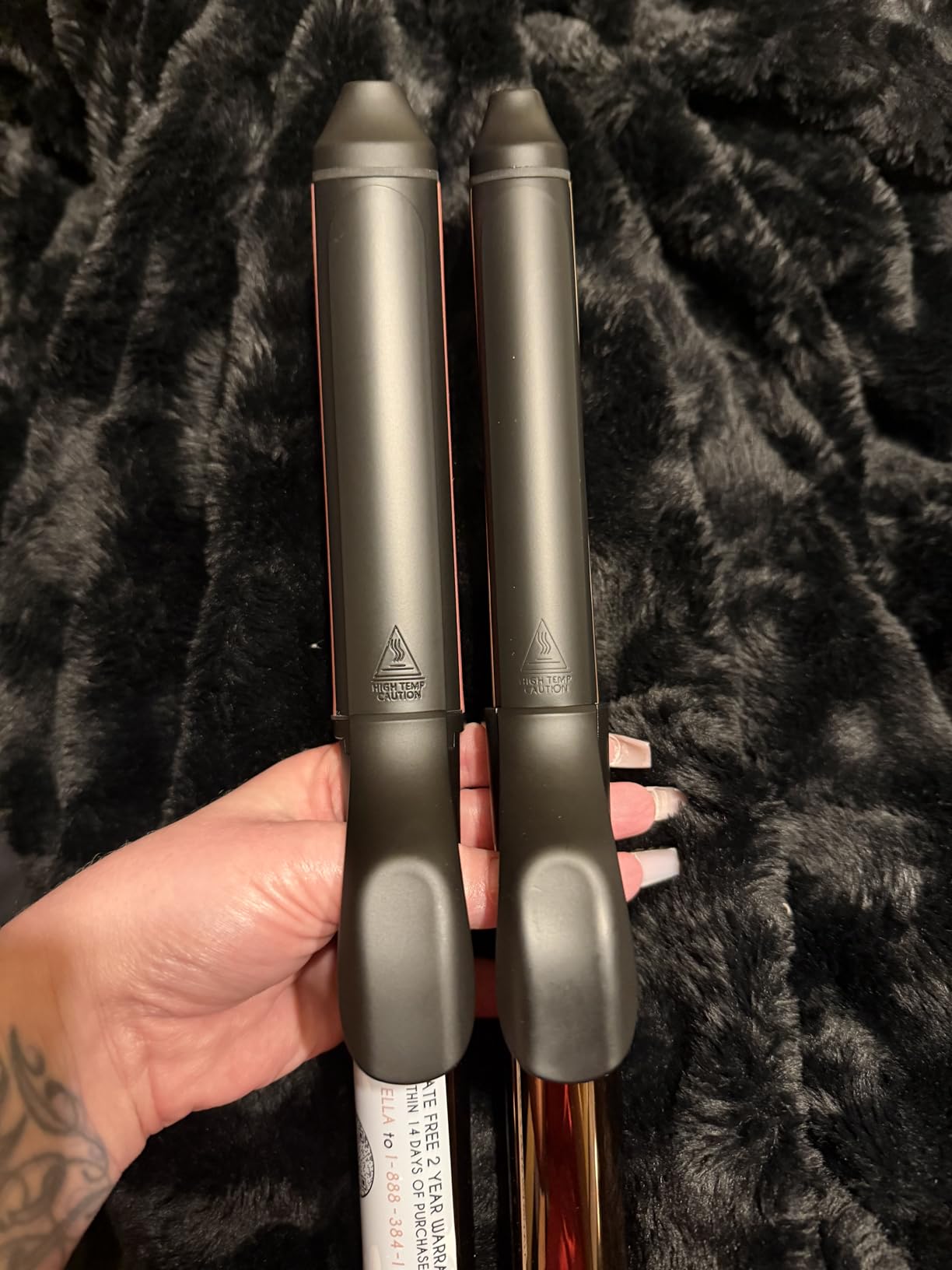 ELLA BELLA Curling Iron 1 Inch - Professional Hair Curler - Ceramic Curling Irons - Suitable for All Hair Types customer photo 2